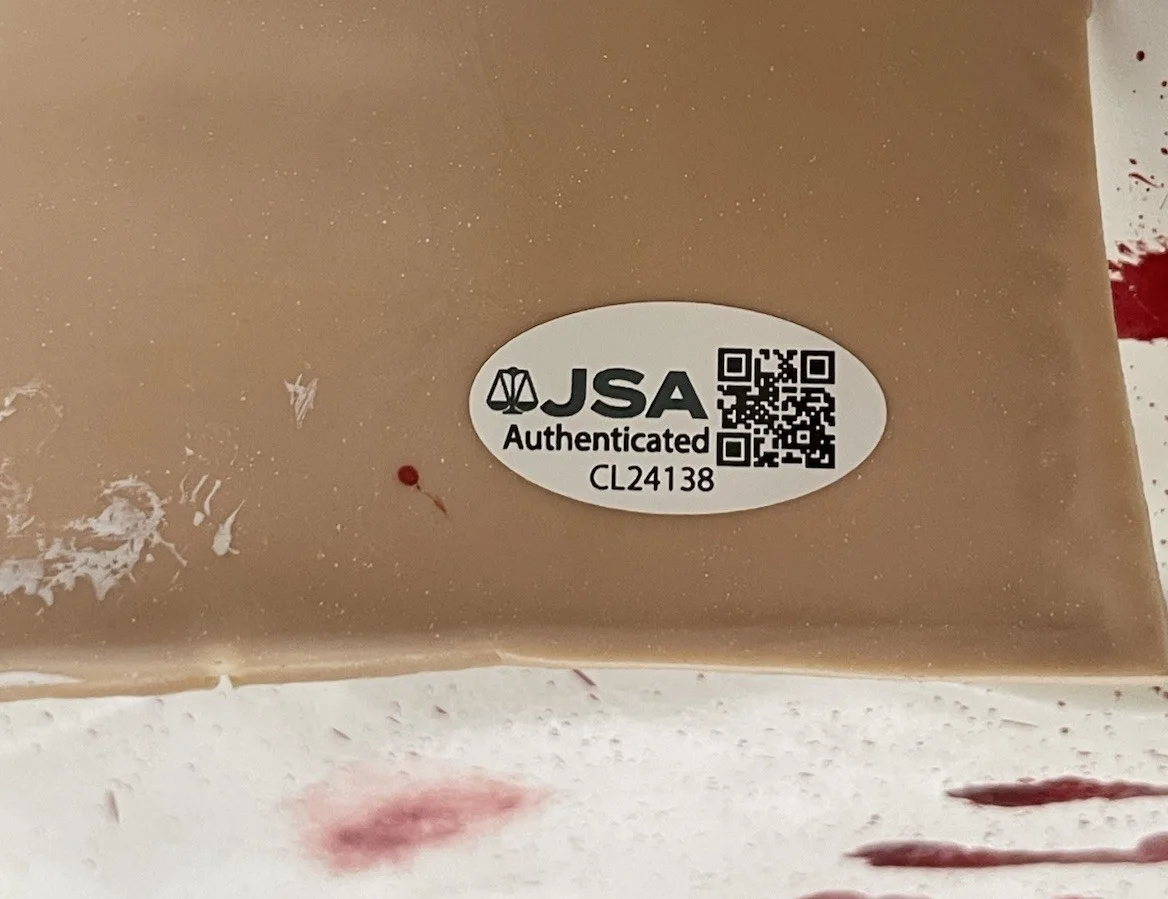 David Howard Thornton — David Howard Thornton Signed Mask JSA Authentic Terrifier Art The Clown TOTS, image 3