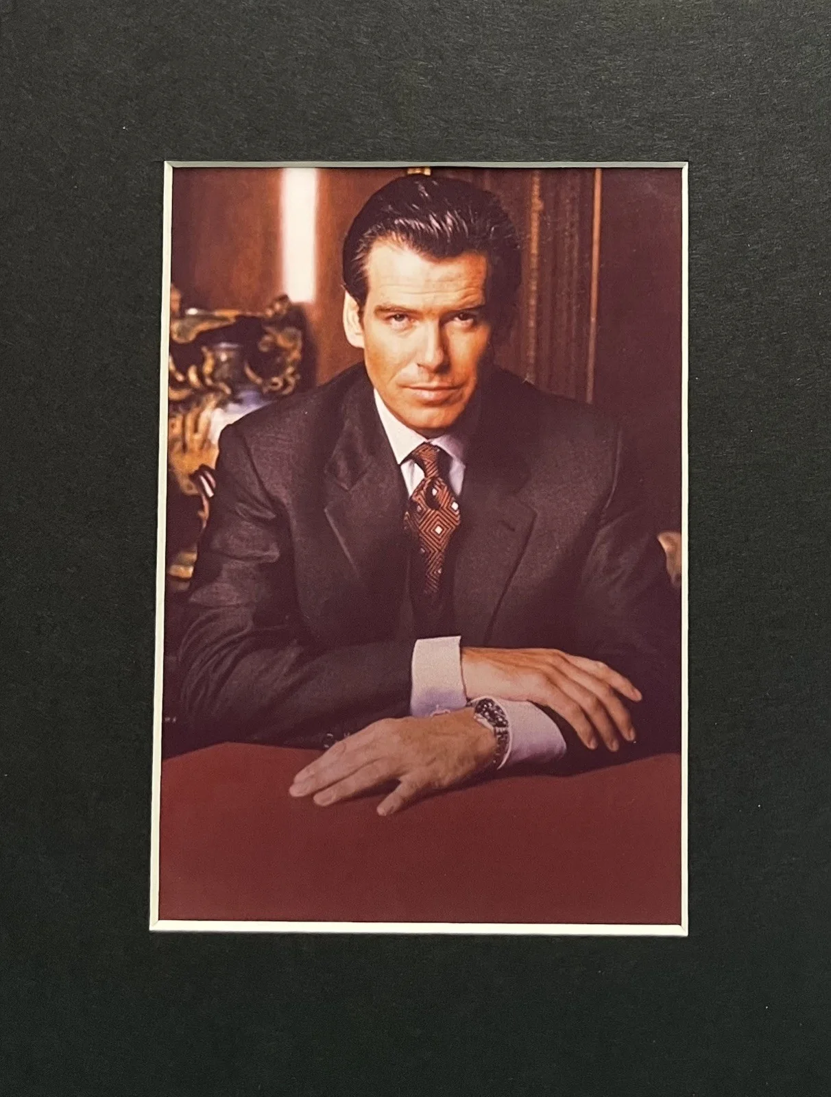 PIERCE BROSNAN. as. 007. JAMES BOND. . 35mm Film Cell Mounted Display, изображение 3