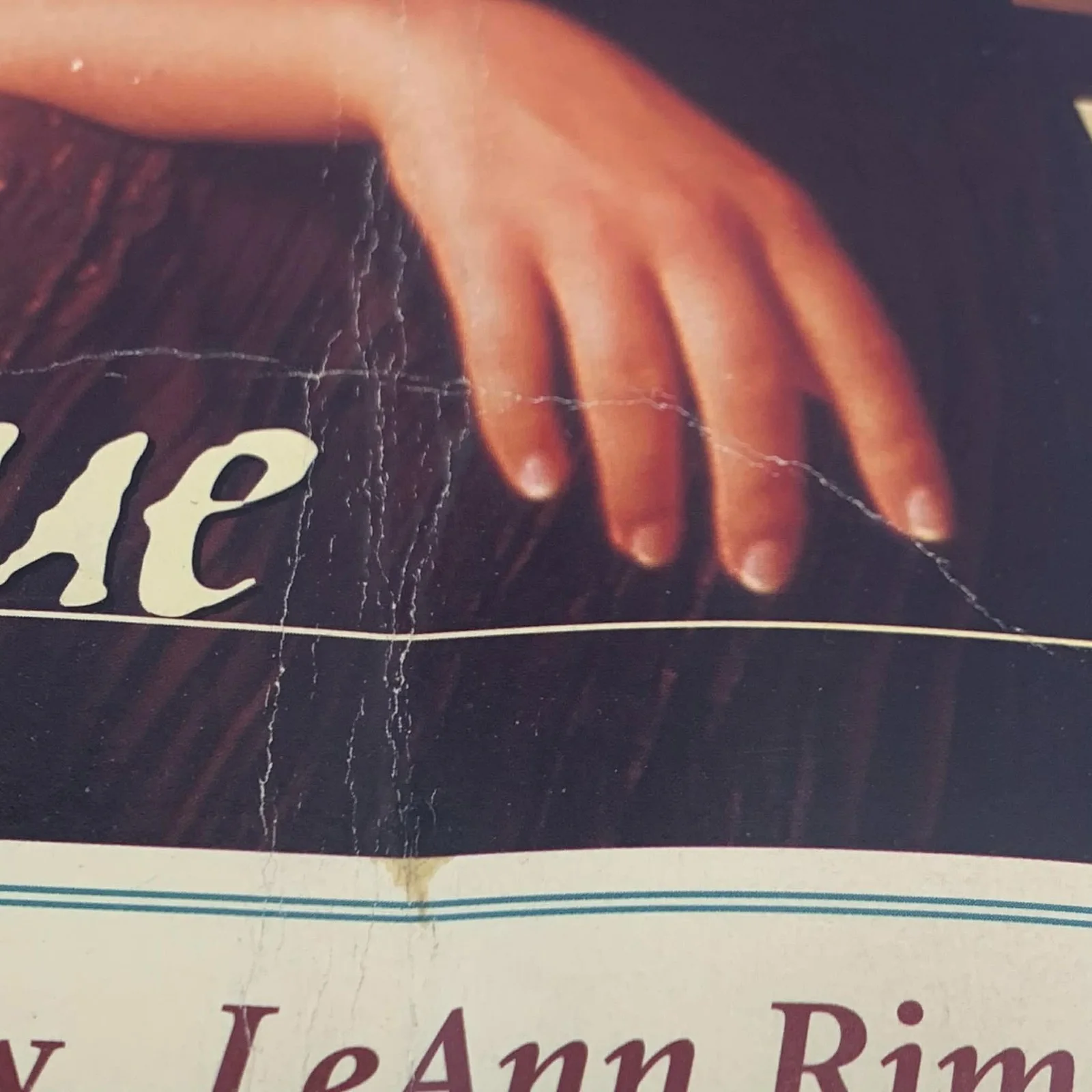 LeAnn Rimes Signed 10 x 12.5 in. Promo Advertisement for debut album "Blue" 1996, изображение 4