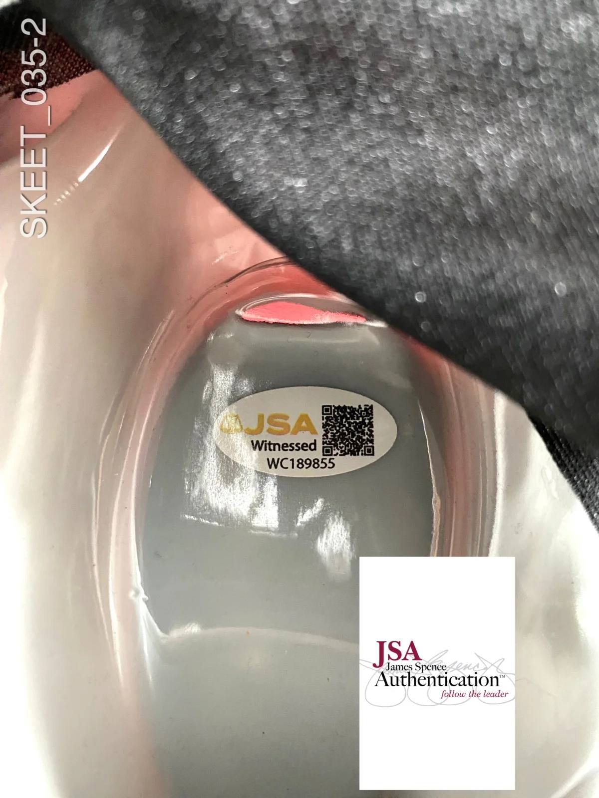 Skeet Ulrich — Skeet Ulrich autographed signed Ghostface Fun World mask Billy Loomis JSA COA, image 2