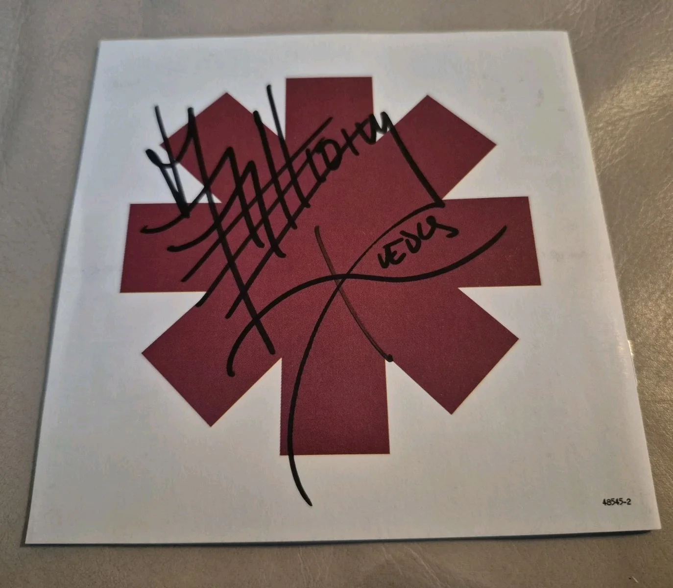 Red Hot Chili Peppers Signed Autographed Cd Greatest Hits Cover Entire Band, изображение 5