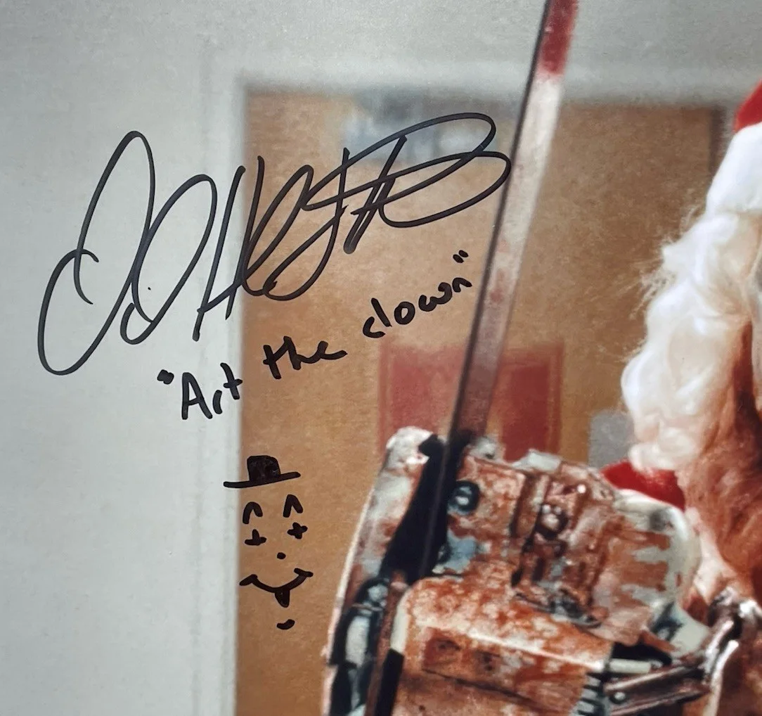 David Howard Thornton — David Howard Thornton Hand Signed 8x10 Photo Terrifier Art The Clown, изображение 2