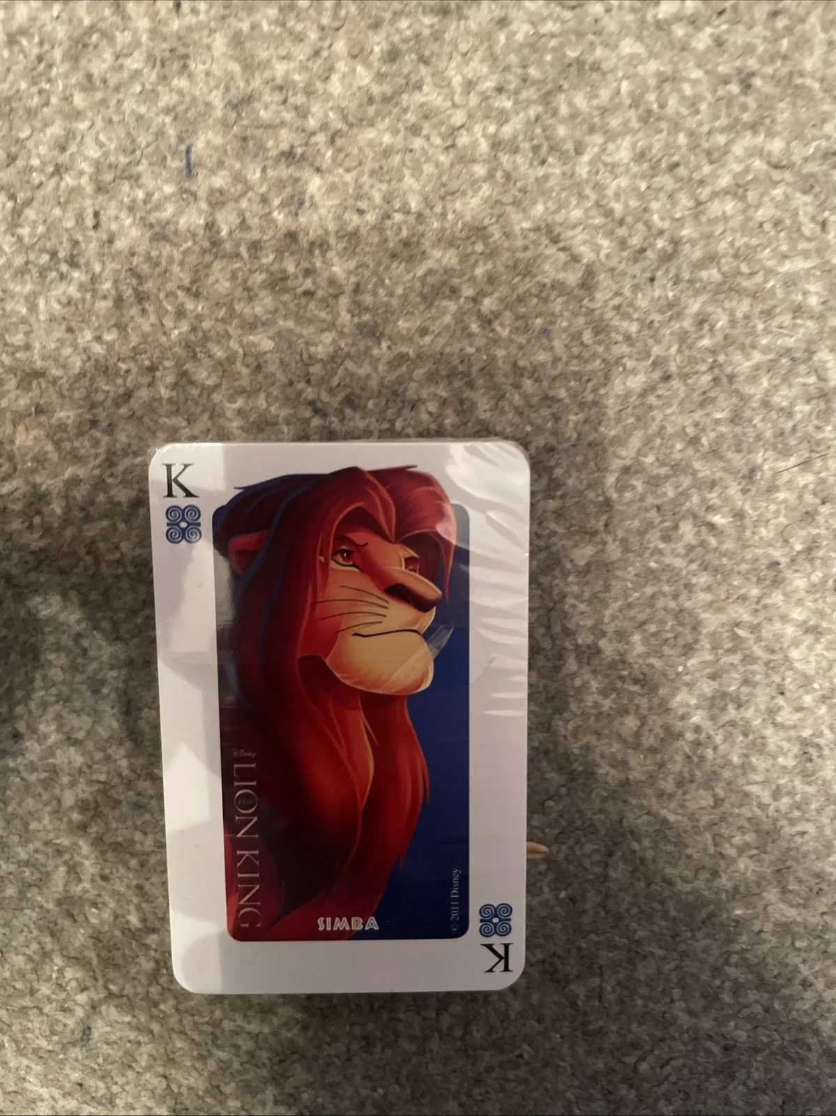 Disney Movie Reward Club Lion King Playing Cards. Rare Only 4000 Made. Sealed, изображение 3