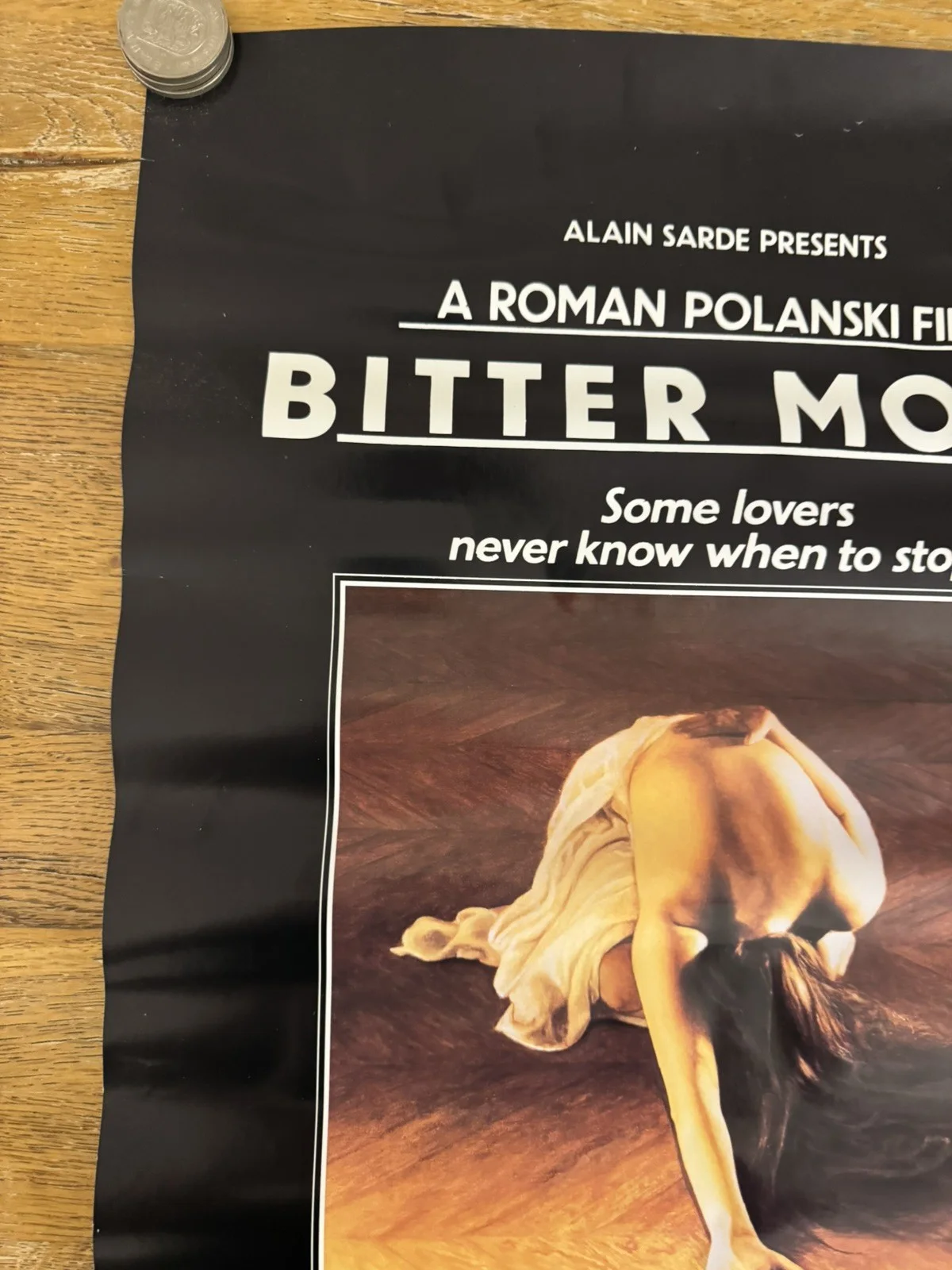 Bitter Moon 1992 Video Poster Roman Polanski, image 3