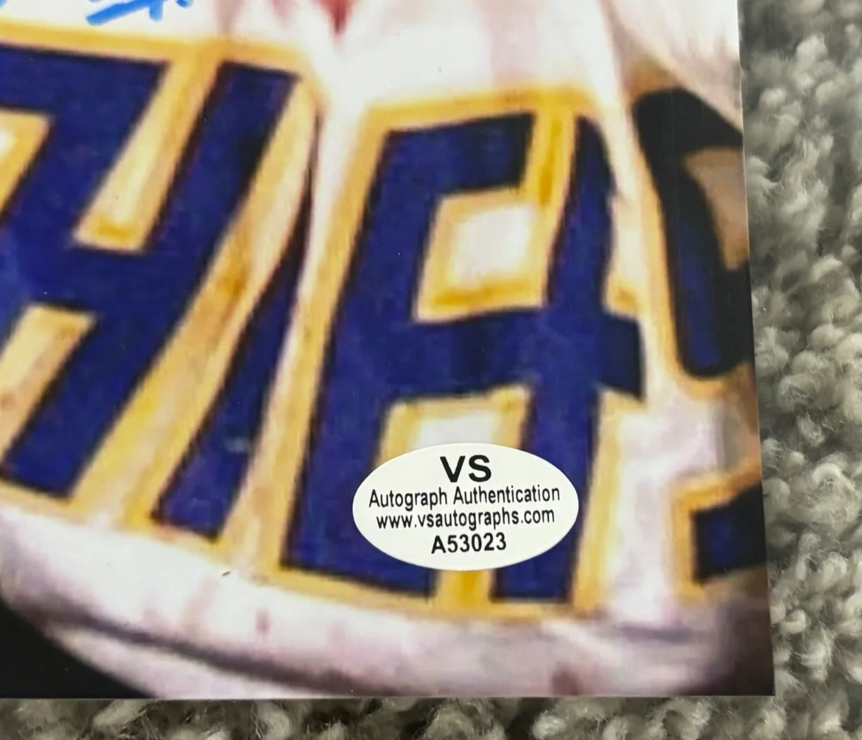 SLAP SHOT- Jeff & Steve Carlson & Dave Hanson 8"x10" Signed Photo w/ COA, изображение 2