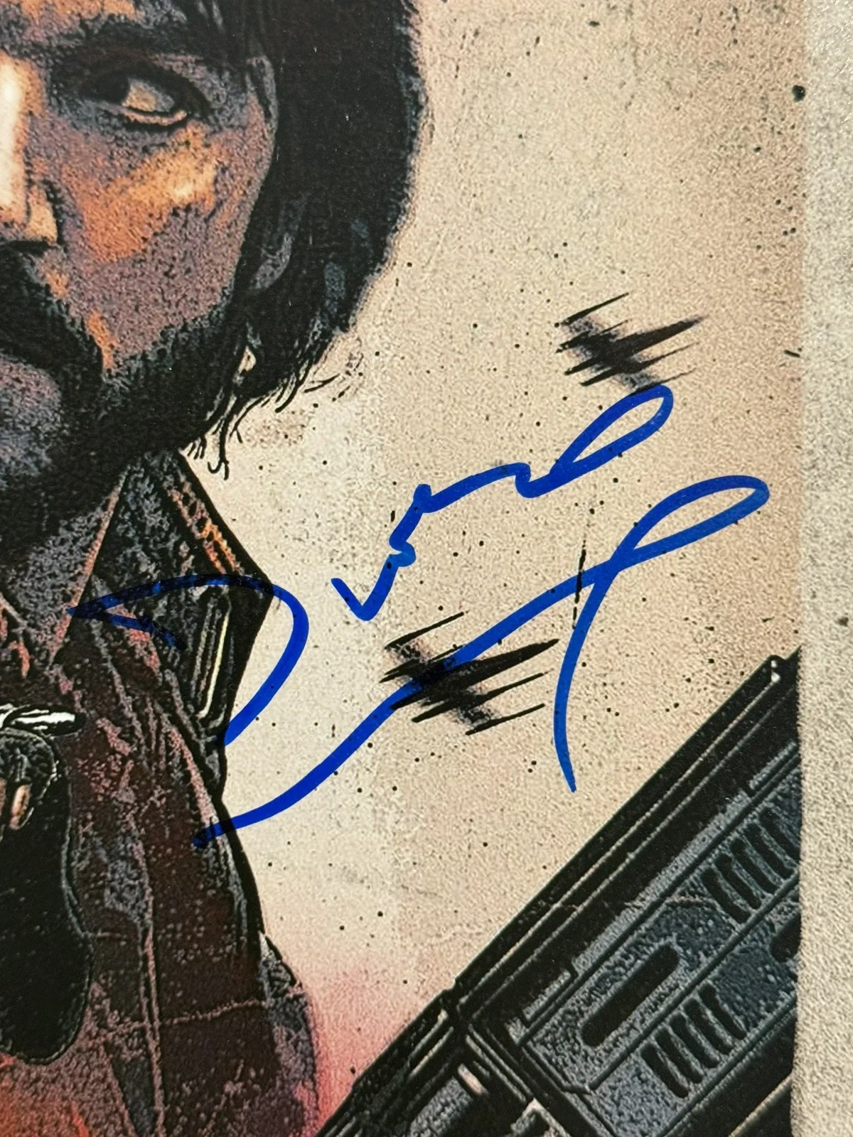 Diego Luna — Diego Luna signed photo 12x18 Star Wars Andor, image 2
