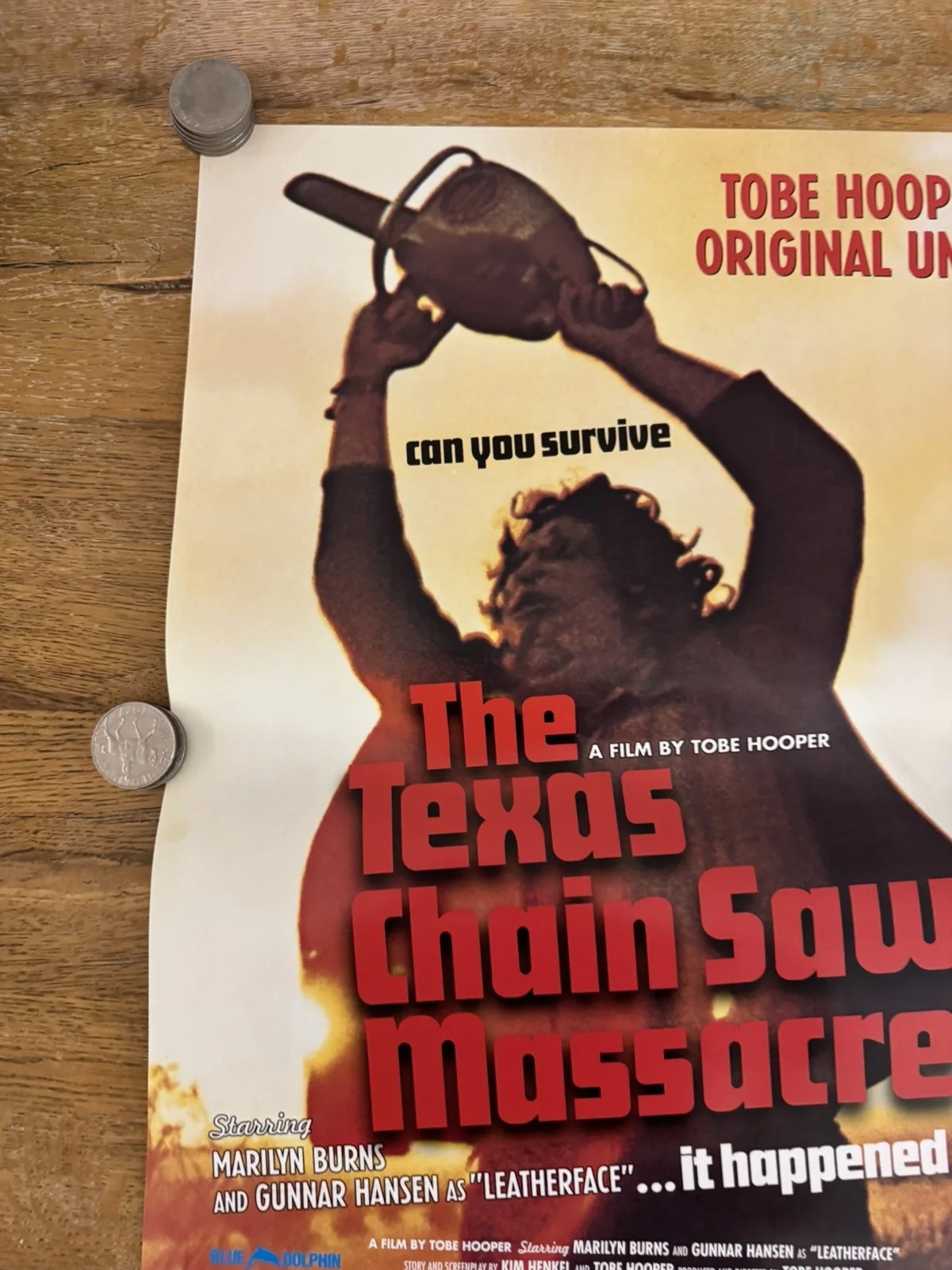 The Texas Chainsaw Masscare (2000) Promo Video Shop Movie Poster - A2 - RARE, изображение 4