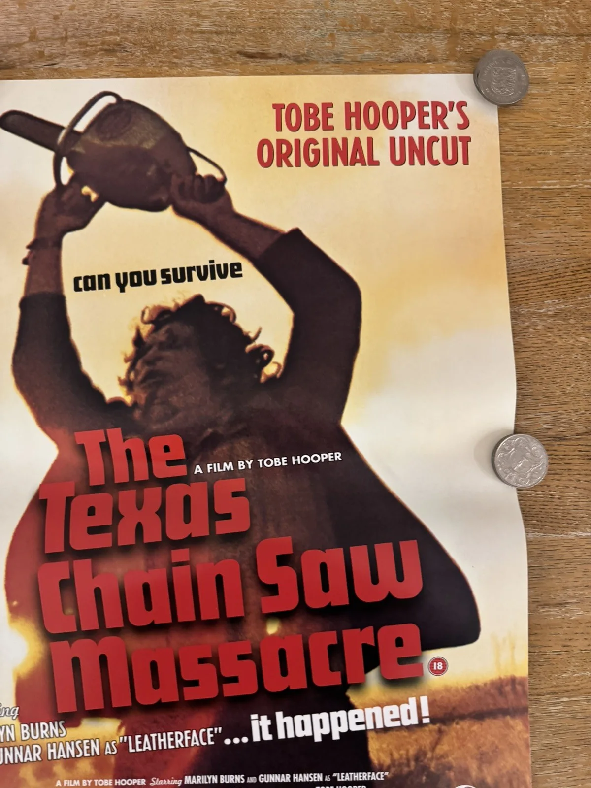 The Texas Chainsaw Masscare (2000) Promo Video Shop Movie Poster - A2 - RARE, изображение 5