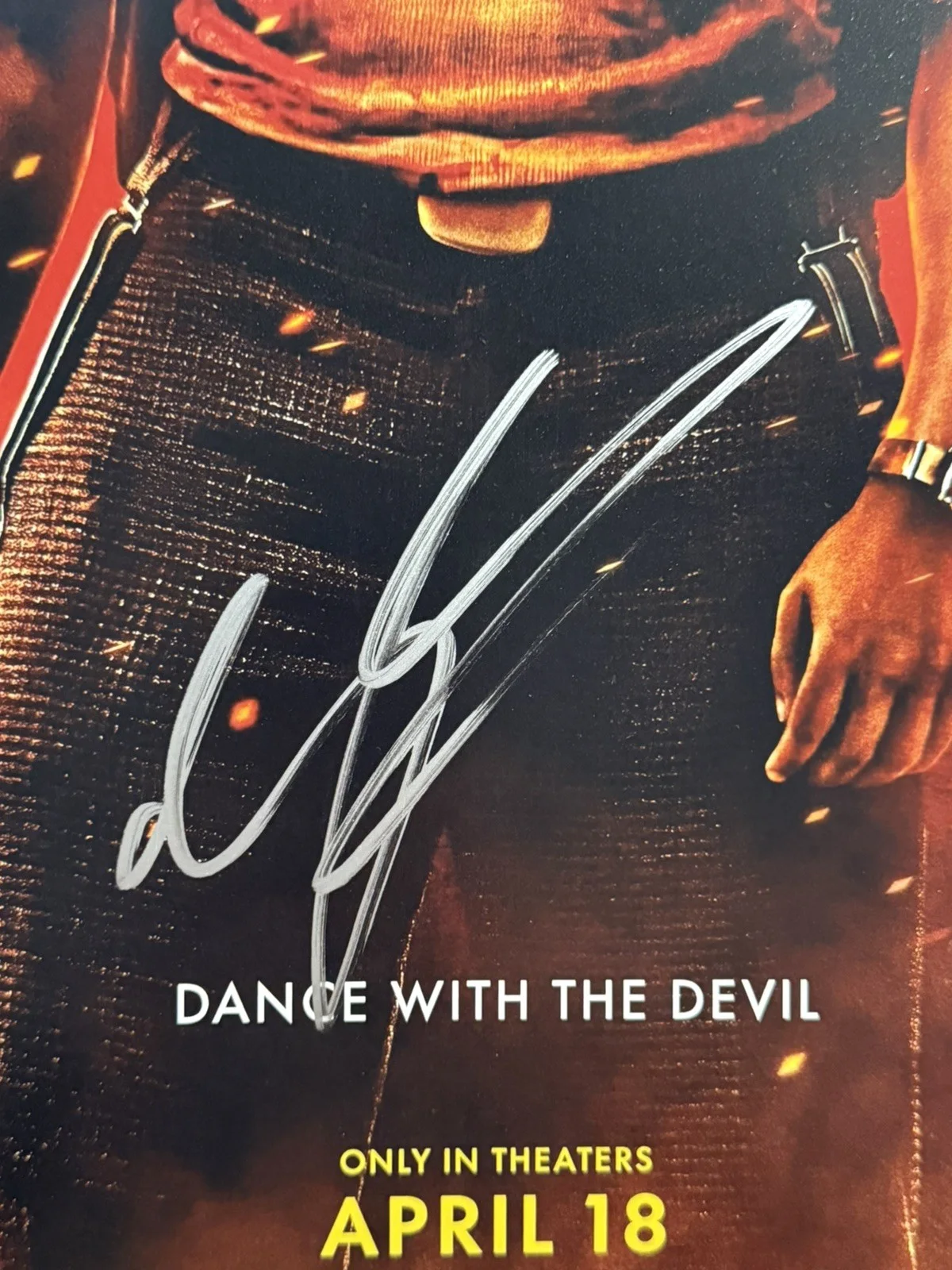 Michael B Jordan signed photo 12x18 Sinners b, image 2