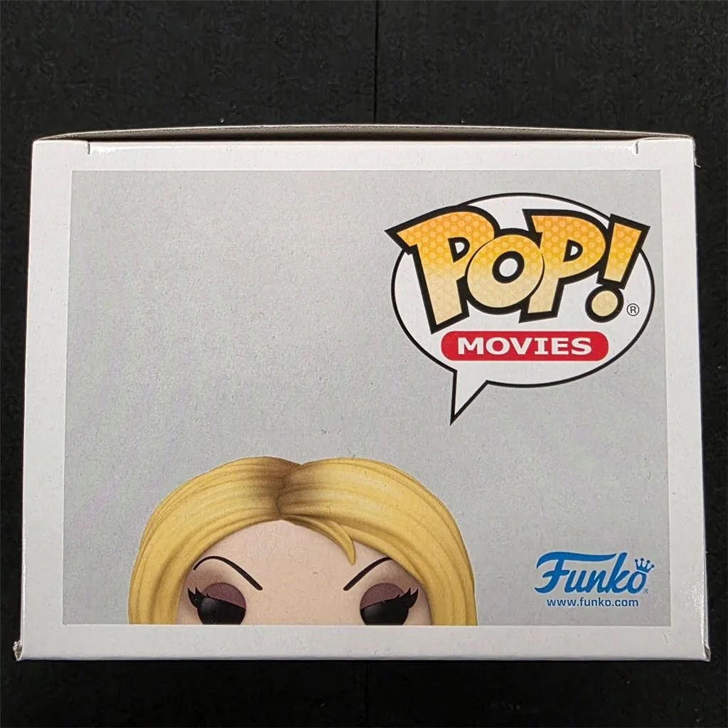 Jennifer Tilly — Jennifer Tilly signed Bride of Chucky Tiffany Funko Pop 1250 orange auto JSA, image 5