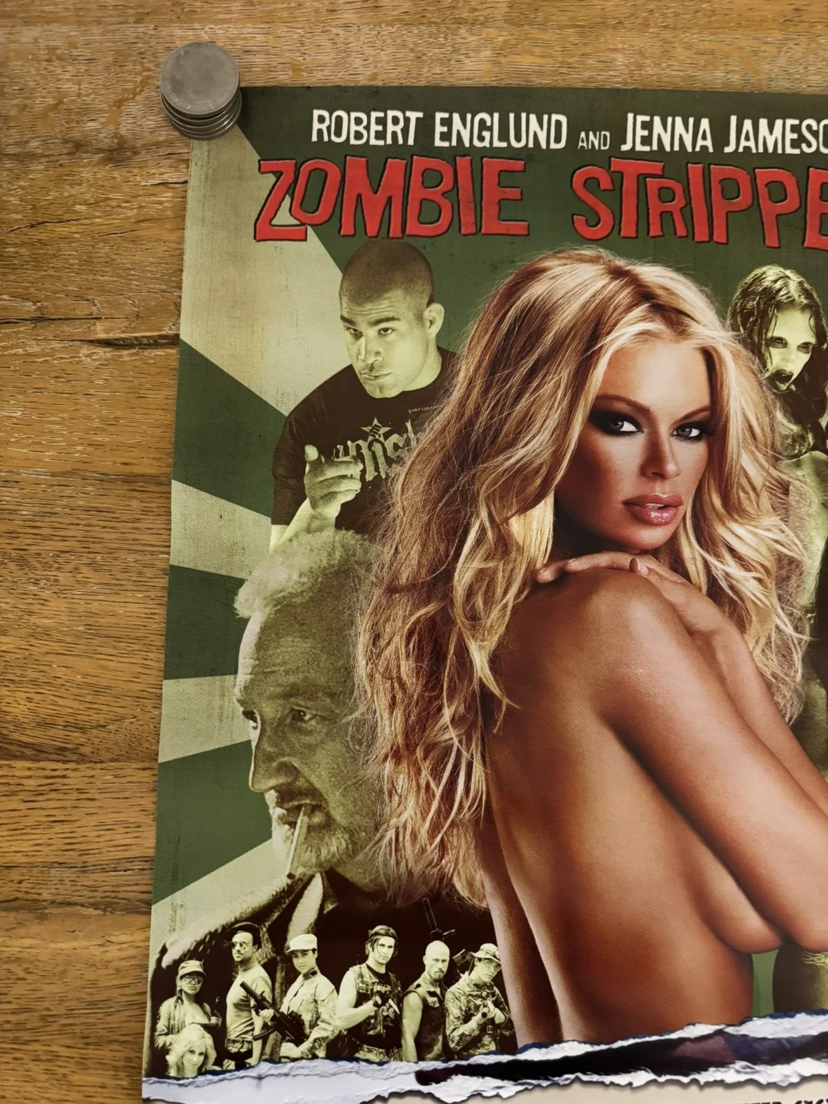 Zombie Strippers (2008) Promo Video Shop Movie Poster - A2 - RARE, изображение 4