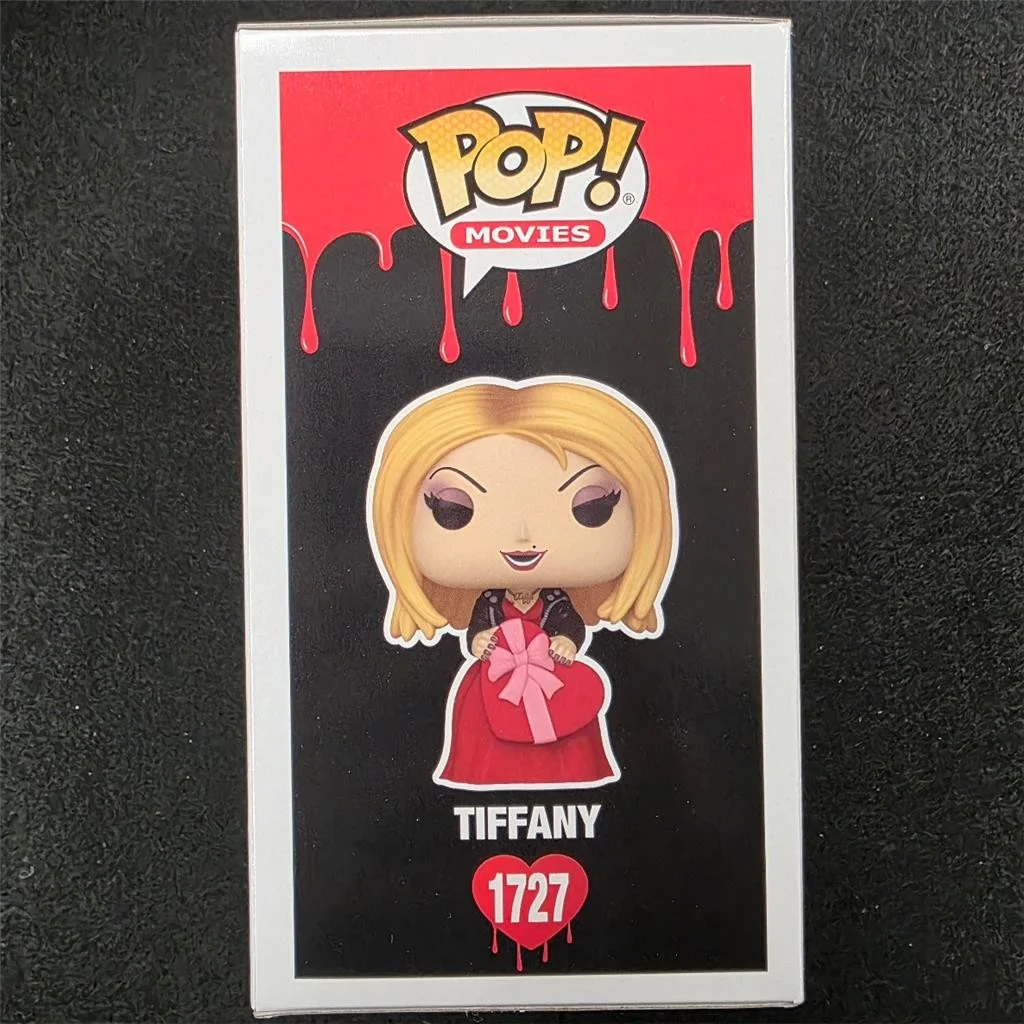 Jennifer Tilly — Jennifer Tilly signed Chucky Tiffany Funko Pop! 1727 pink autograph ~ JSA, image 4