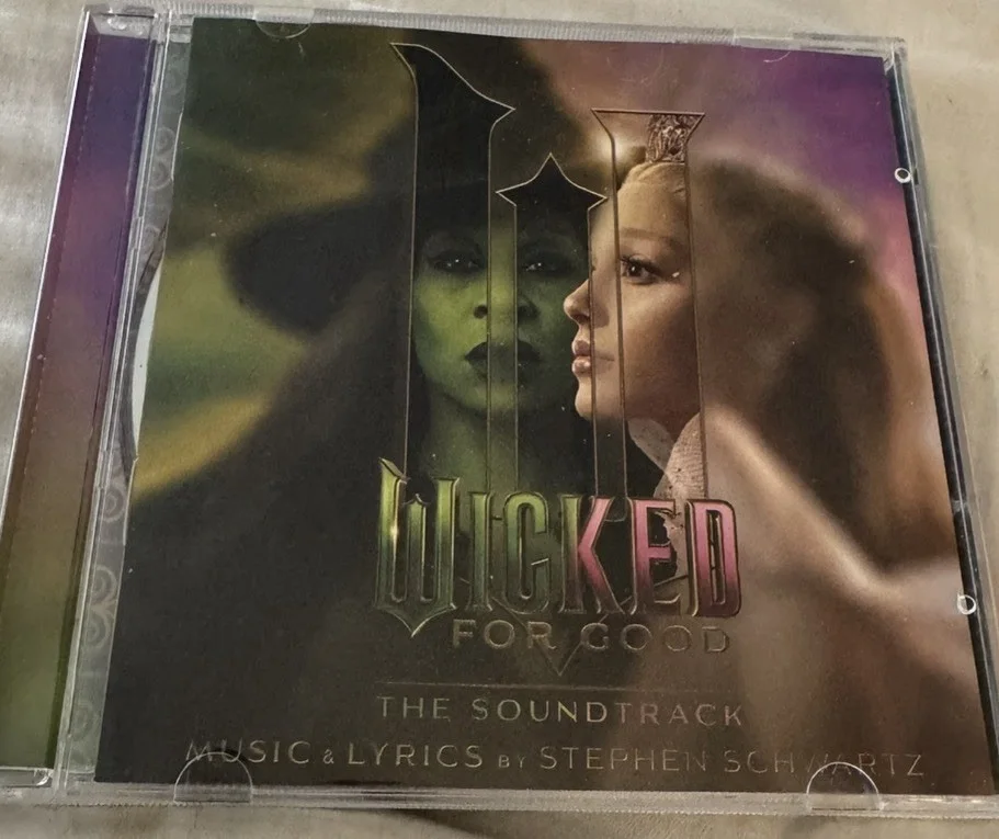 ARIANA GRANDE CYNTHIA ERIVO Signed/Auto Wicked For Good Soundtrack CD JSA🔥, изображение 2
