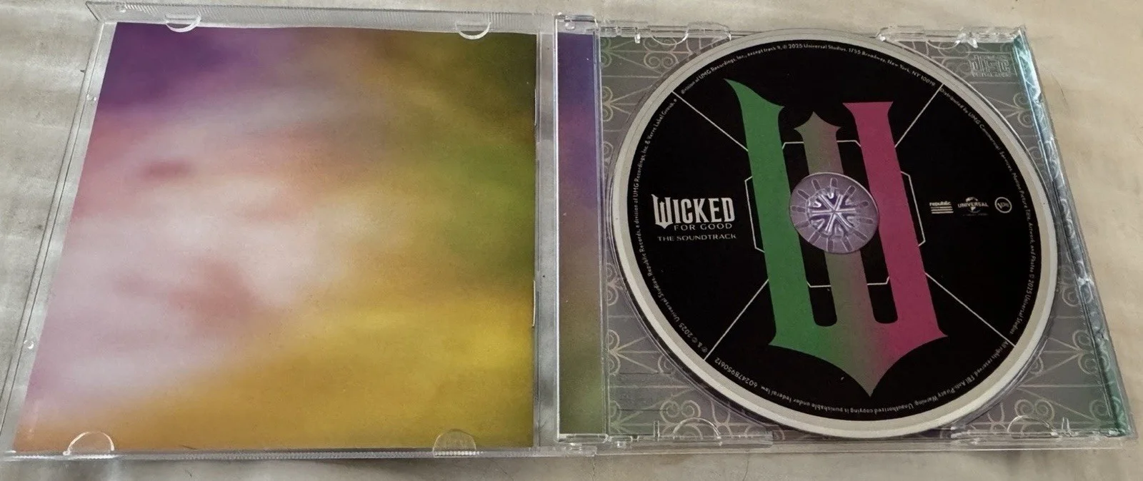 ARIANA GRANDE CYNTHIA ERIVO Signed/Auto Wicked For Good Soundtrack CD JSA🔥, изображение 4