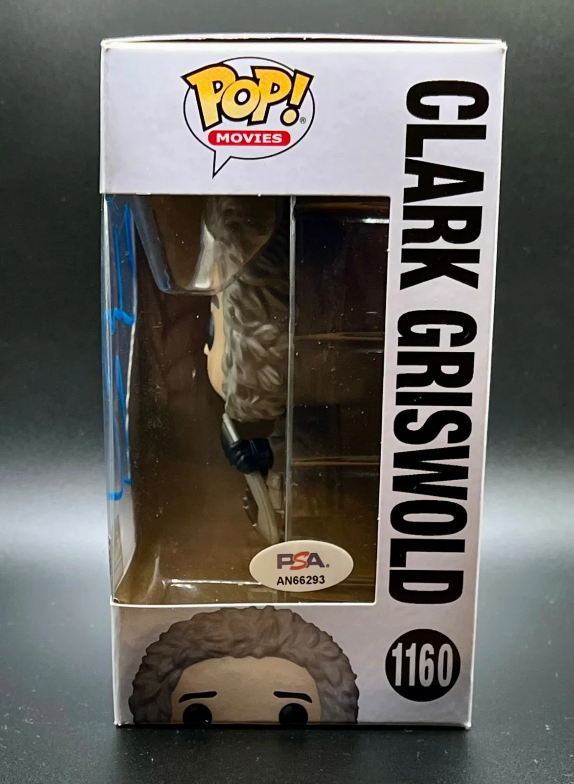 Chevy Chase — Chevy Chase Signed Funko Pop Christmas Vacation PSA COA Blue Auto in hard case, изображение 2