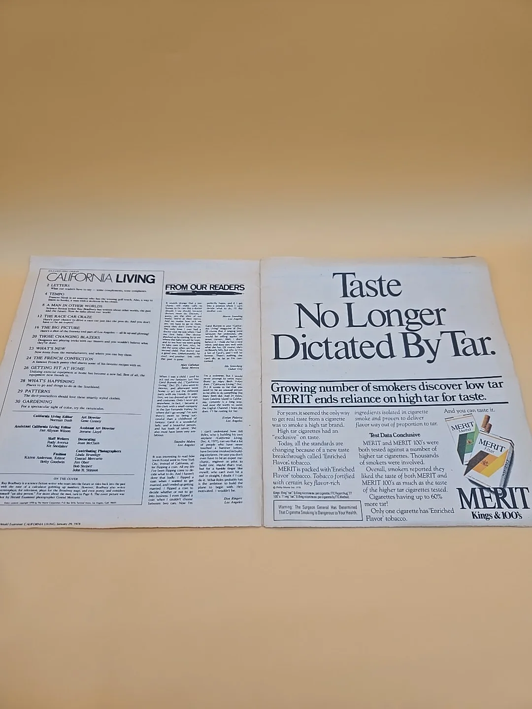 Ray Bradbury — California Living January 29, 1978 Signed By Ray Bradbury, изображение 4