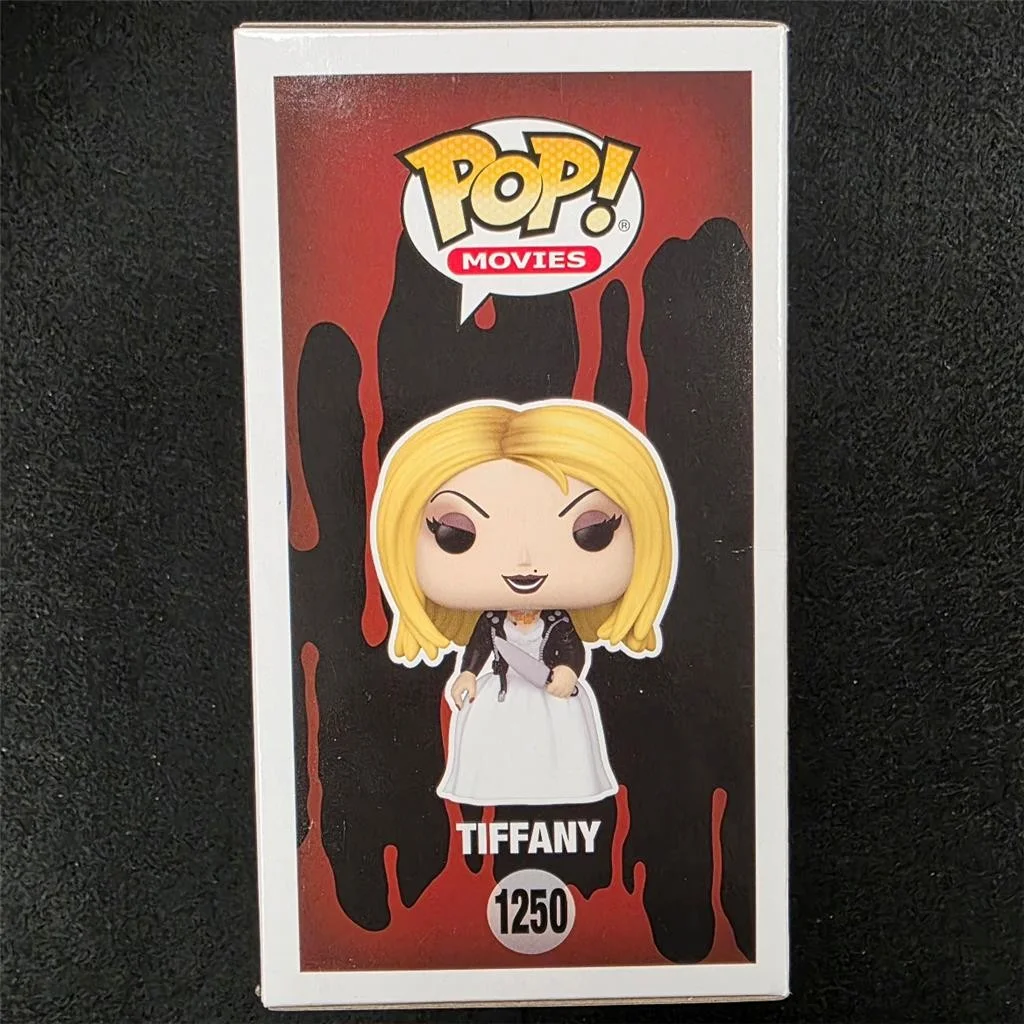 Jennifer Tilly — Jennifer Tilly signed Bride of Chucky Tiffany Funko Pop! 1250 YLW autograph JSA, изображение 4