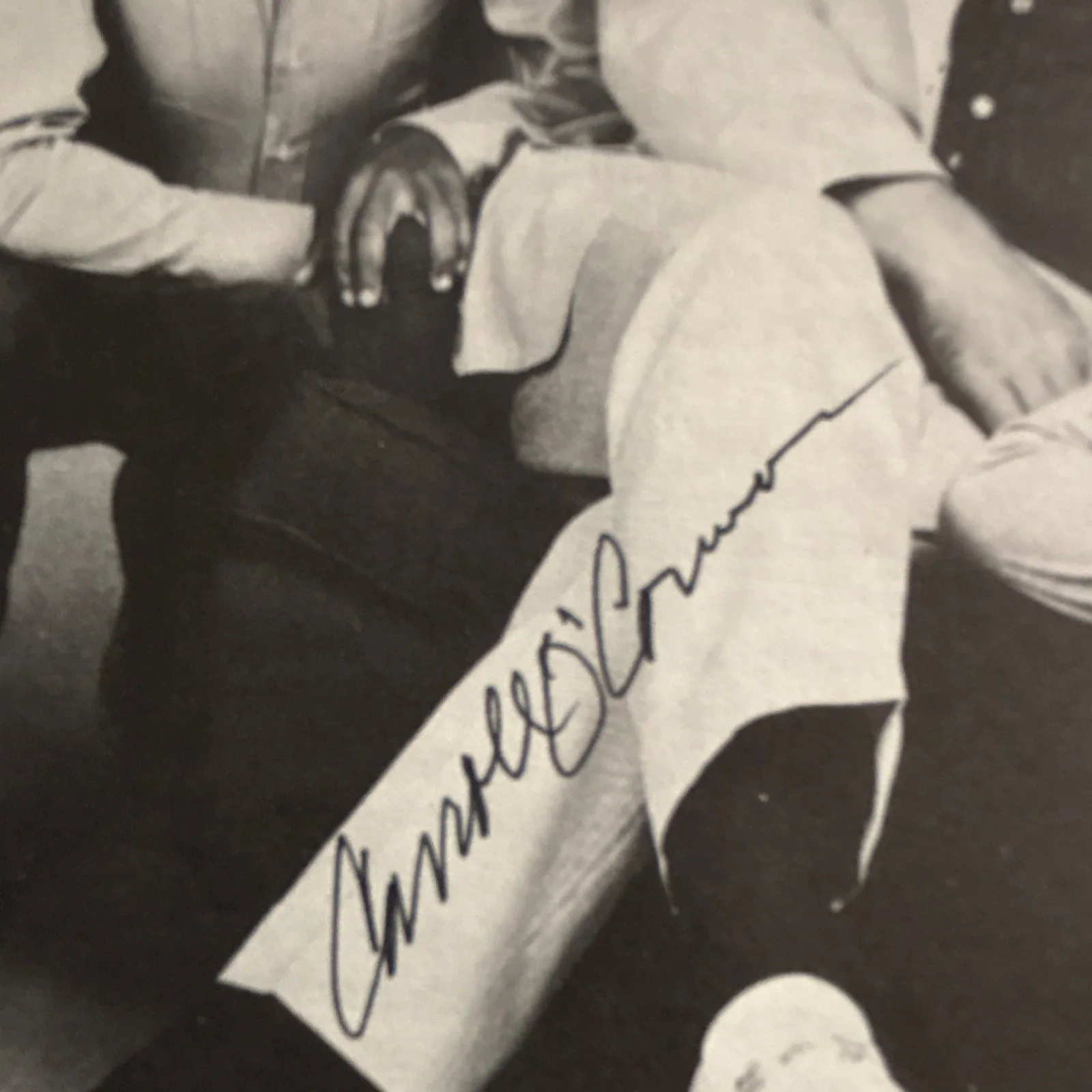 Carroll O'Connor, Sally Struthers — All in the Family Signed record sleeve Carroll O'Connor Sally Struthers ACOA, image 2