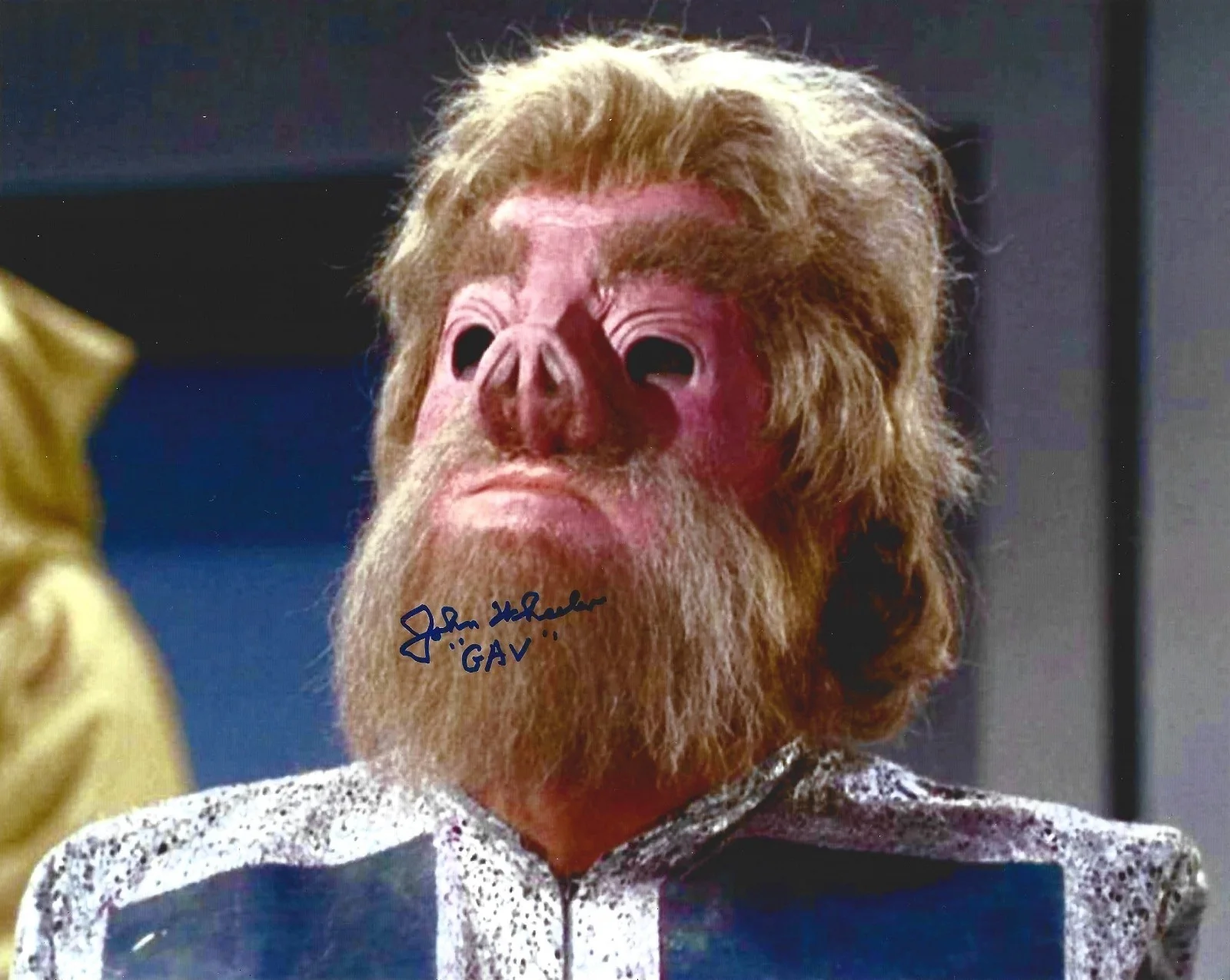 John Wheeler — RARE John Wheeler Ambassador Gav Signed Star Trek 8x10 Photo Autograph, изображение 2