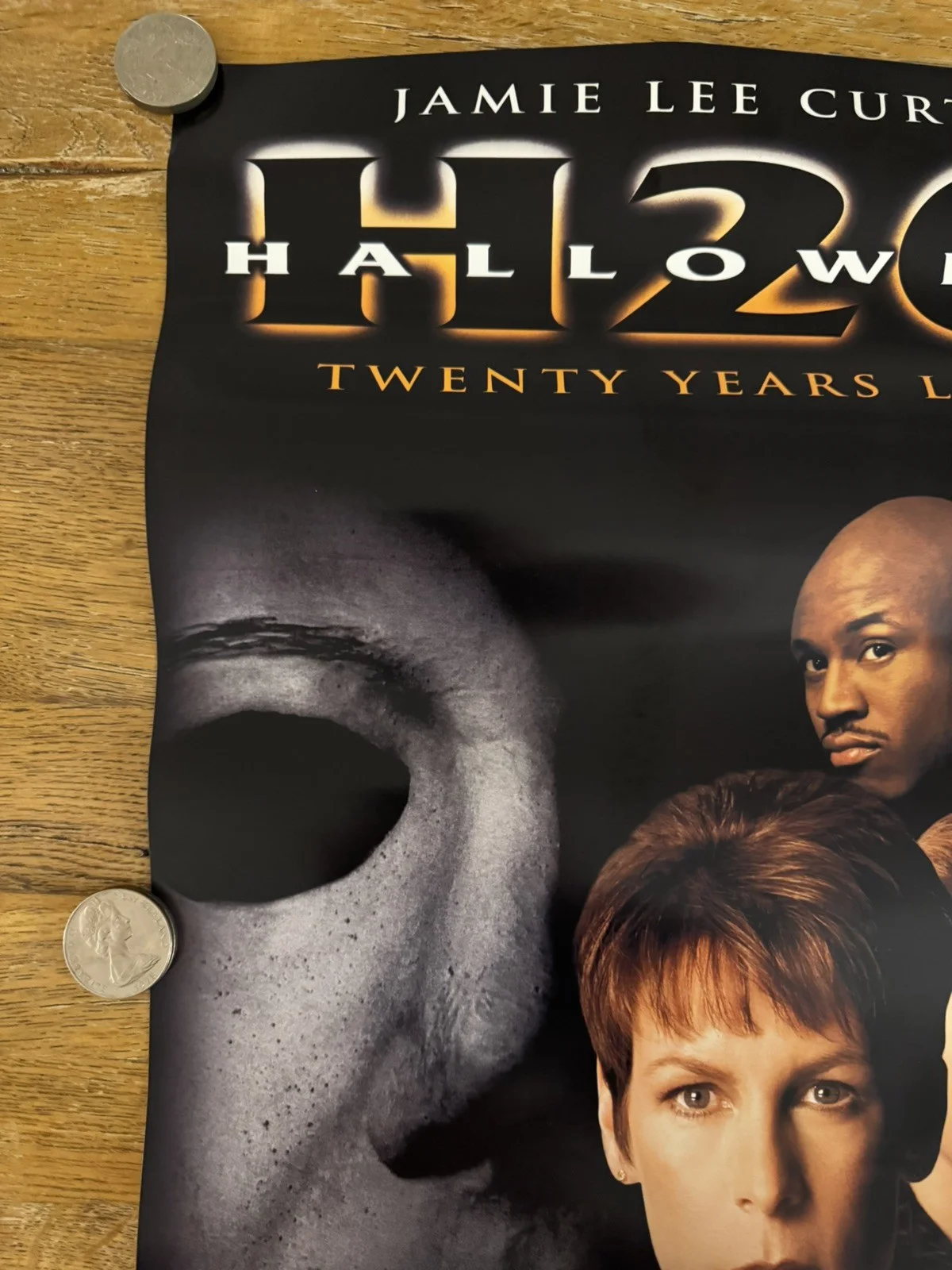 Halloween H20 uk video poster 1998 Rare, image 3