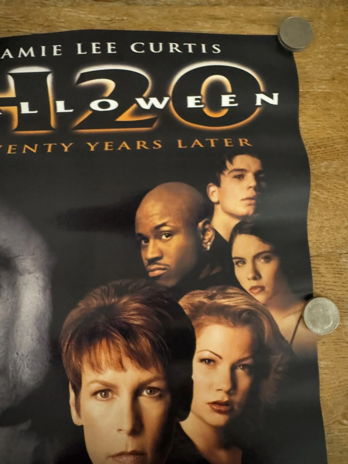 Halloween H20 uk video poster 1998 Rare, image 4