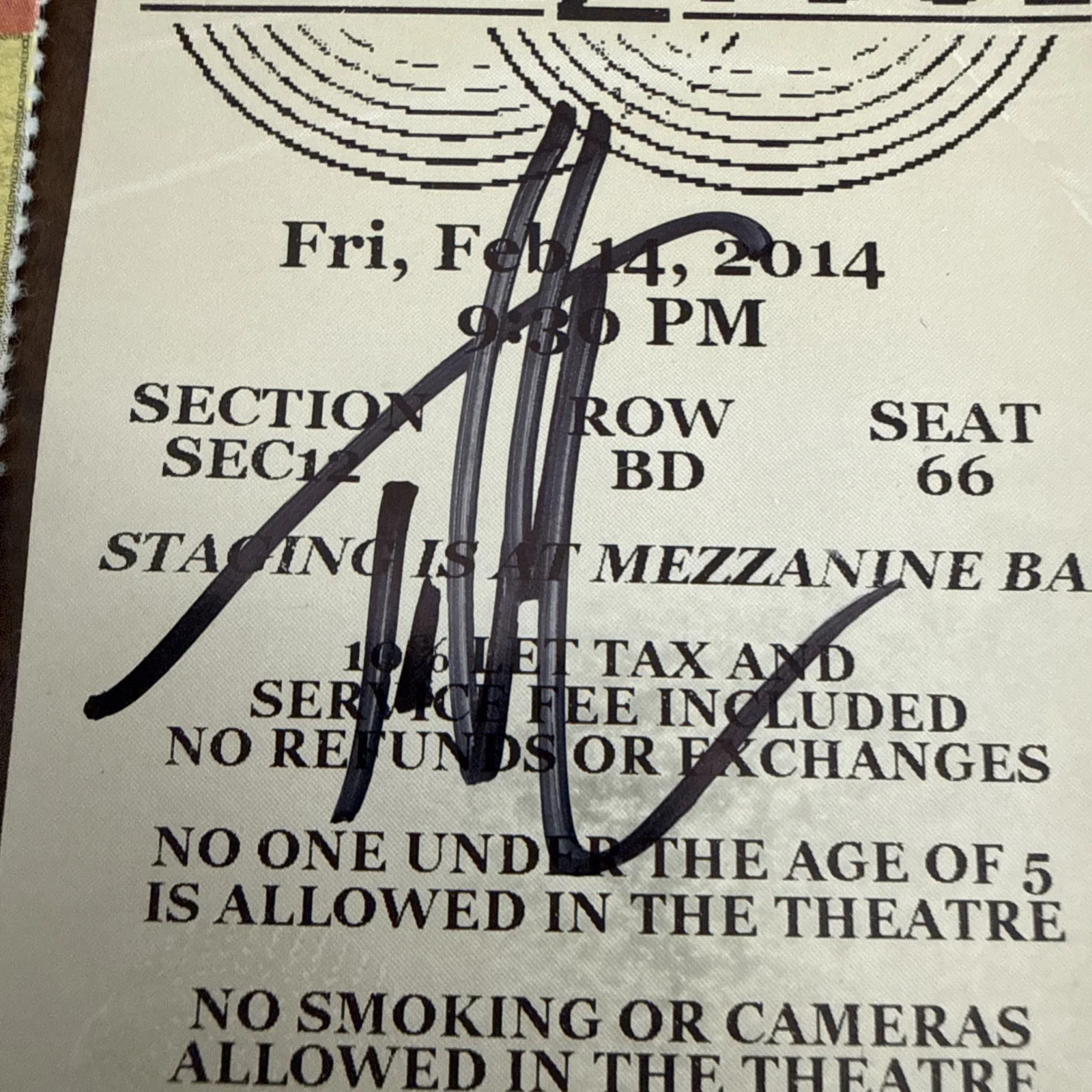 TIM MCGRAW & FAITH HILL Autographed Signed Tickets + Faith's scrunchie Country, изображение 4