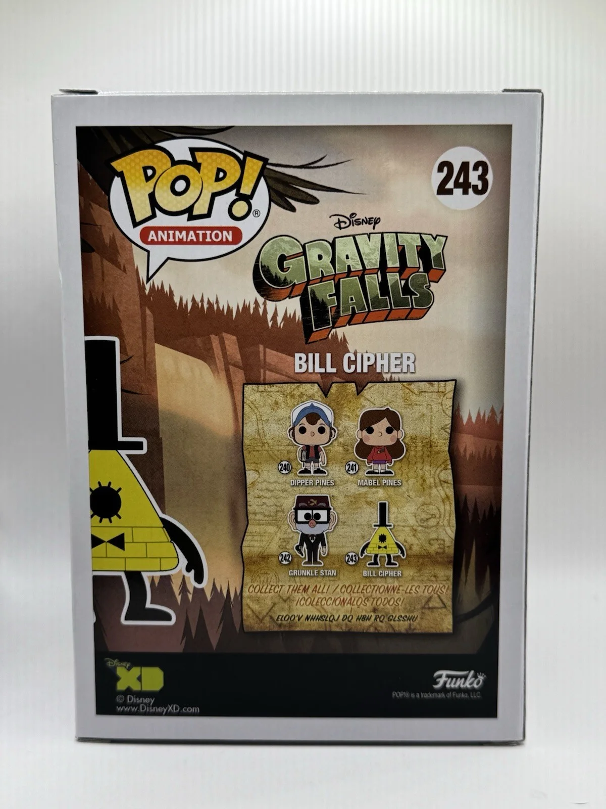 Alex Hirsch — Alex Hirsch (Gravity Falls) Signed Bill Cipher Funko Pop W/ Beckett Coa RARE!, image 3