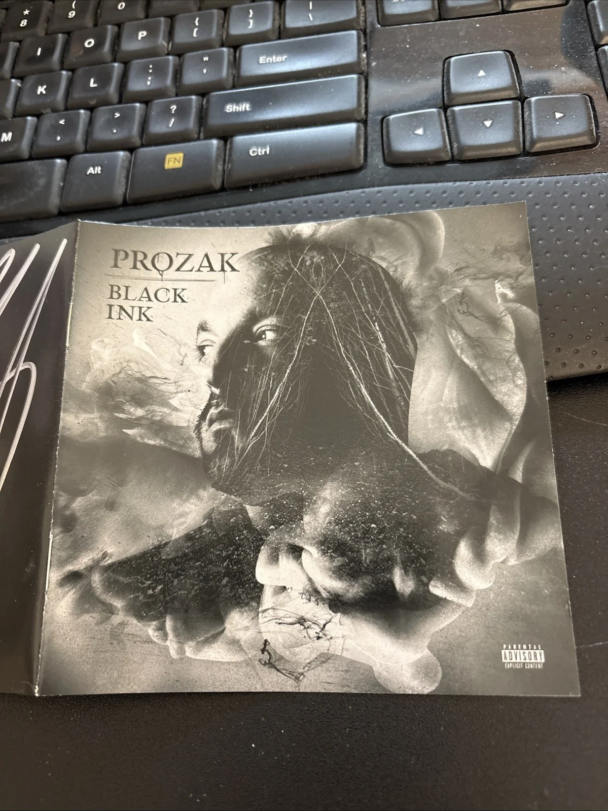 Prozak - Black Ink - Autographed - CD Booklet- RARE signed booklet only, image 2