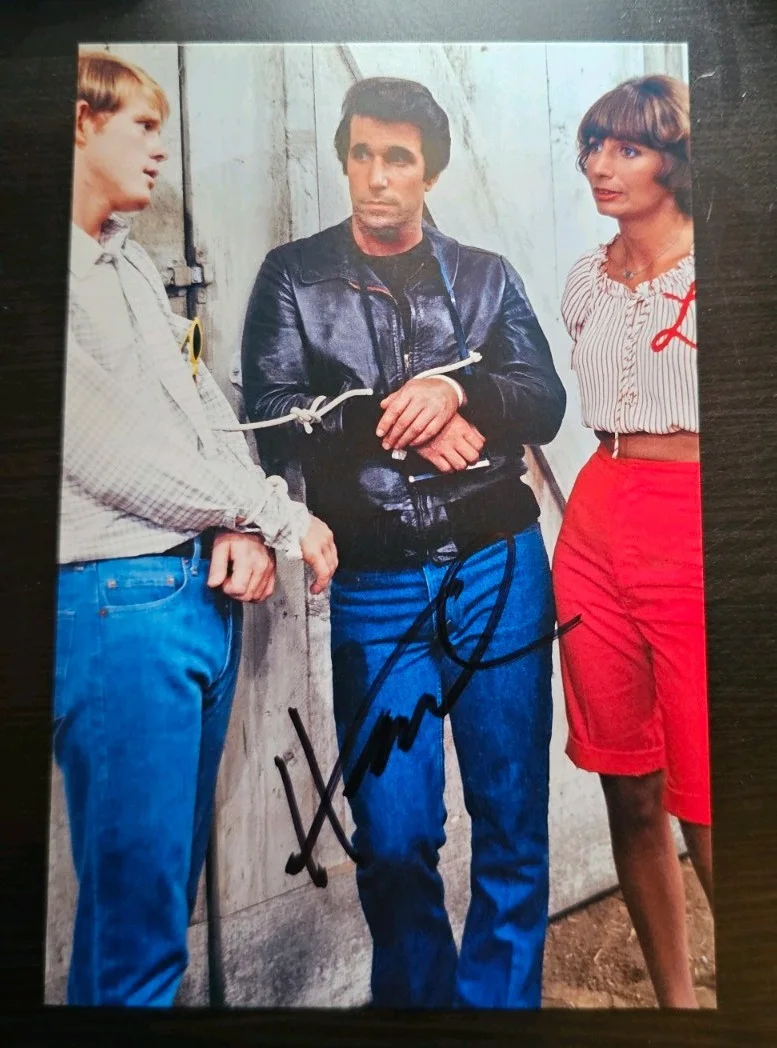 Henry Winkler — Henry Winkler SIGNED Autograph Happy Days 4x6 Photo! The Fonz!, изображение 2