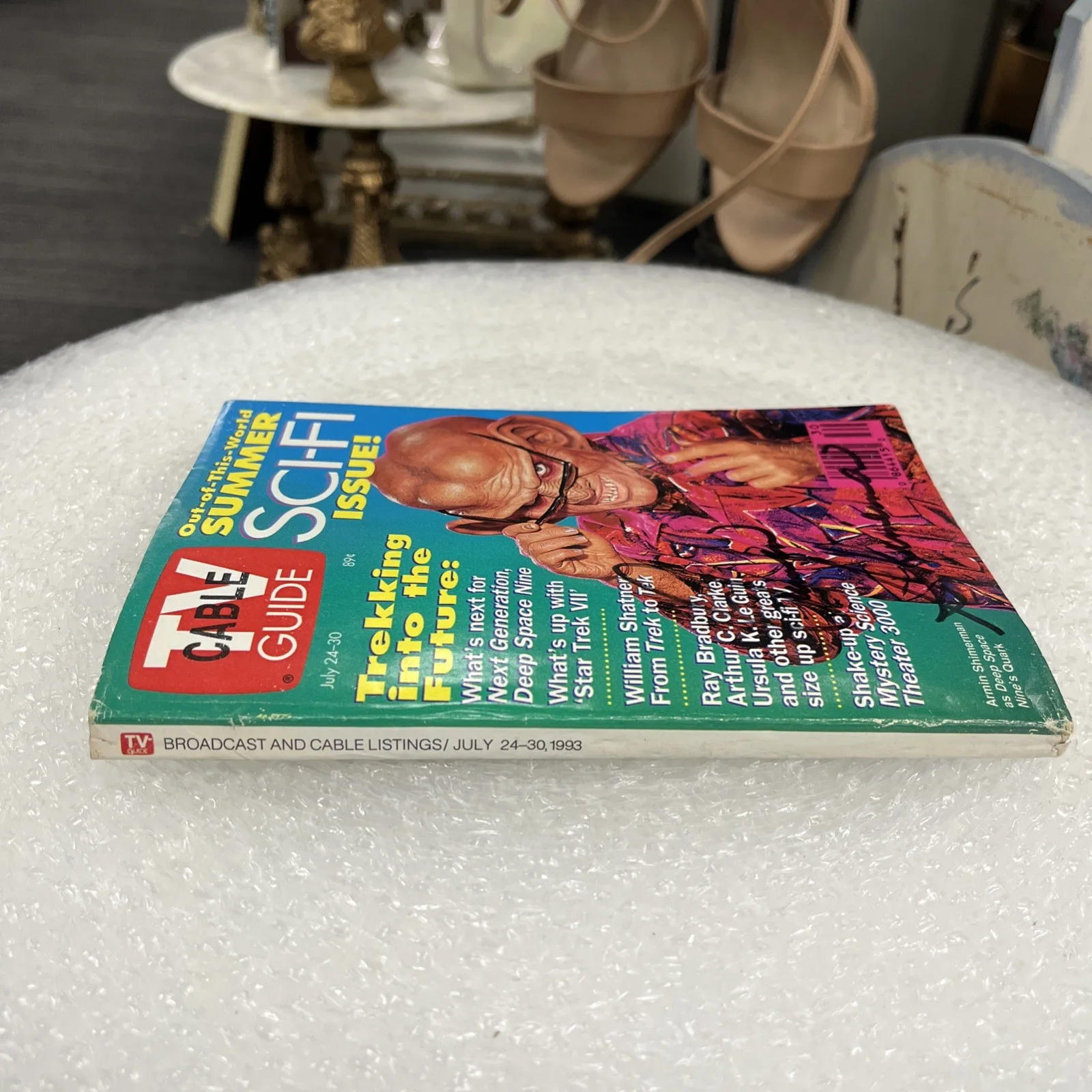 Armin Shimerman Star Trek Signed TV Guide !! AUTOGRAPHED WOW!, image 5
