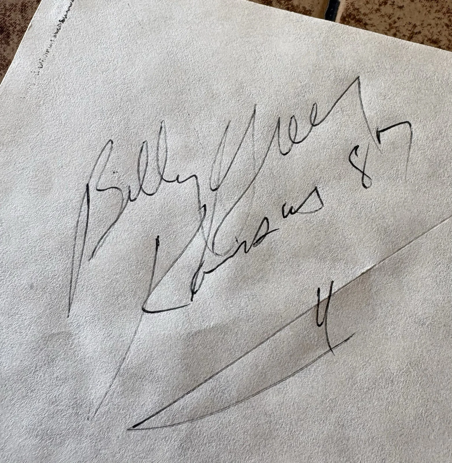 KANSAS band SIGNED 8.5x11 Paper Walsh Ehart Williams Morse Greer 1987 Tour, image 2