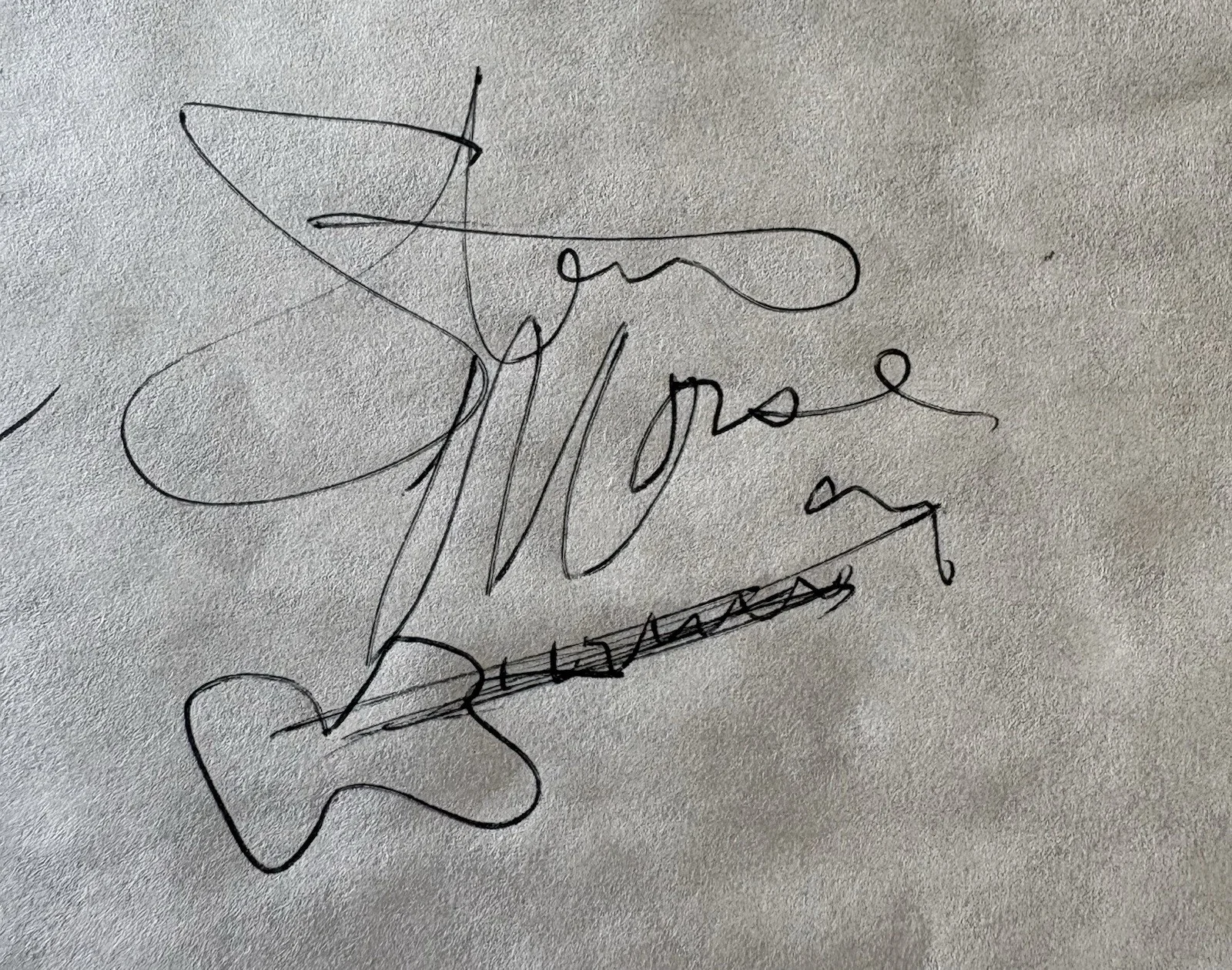 KANSAS band SIGNED 8.5x11 Paper Walsh Ehart Williams Morse Greer 1987 Tour, image 5