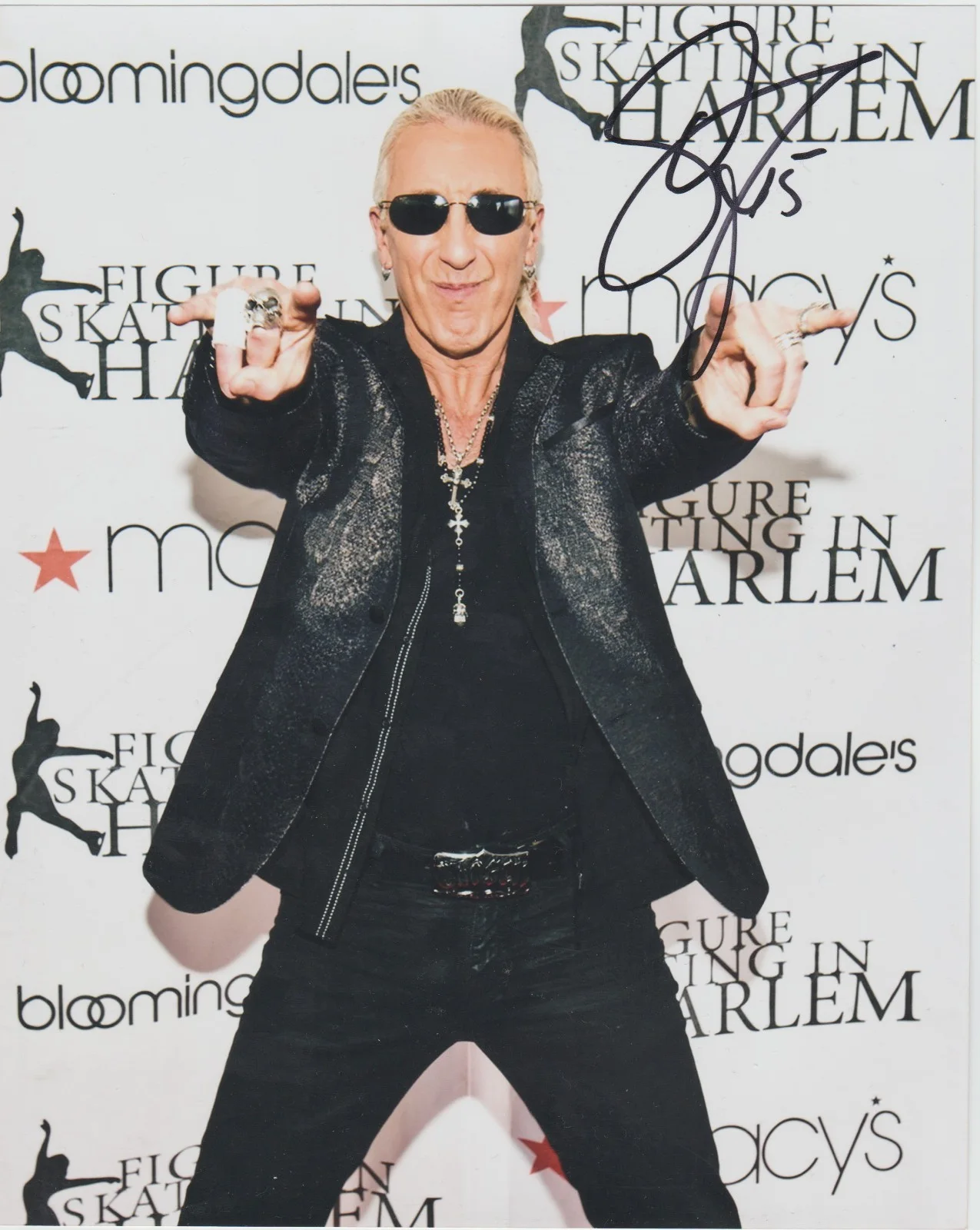 Dee Snider — DEE SNIDER Signed 8 x 10 Photo Autograph w/ COA AUTO Twisted Sister ROCKER