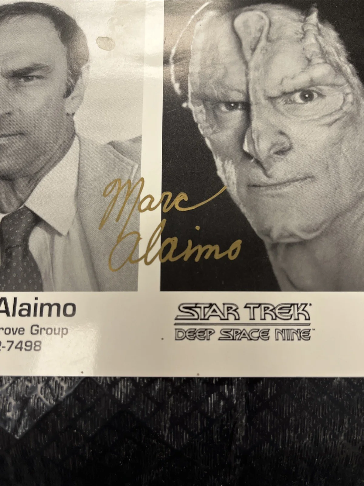 Marc Alaimo — Marc Alaimo Signed Star Trek: Deep Space Nine 8x10 Photo C Autograph JSA COA, image 2