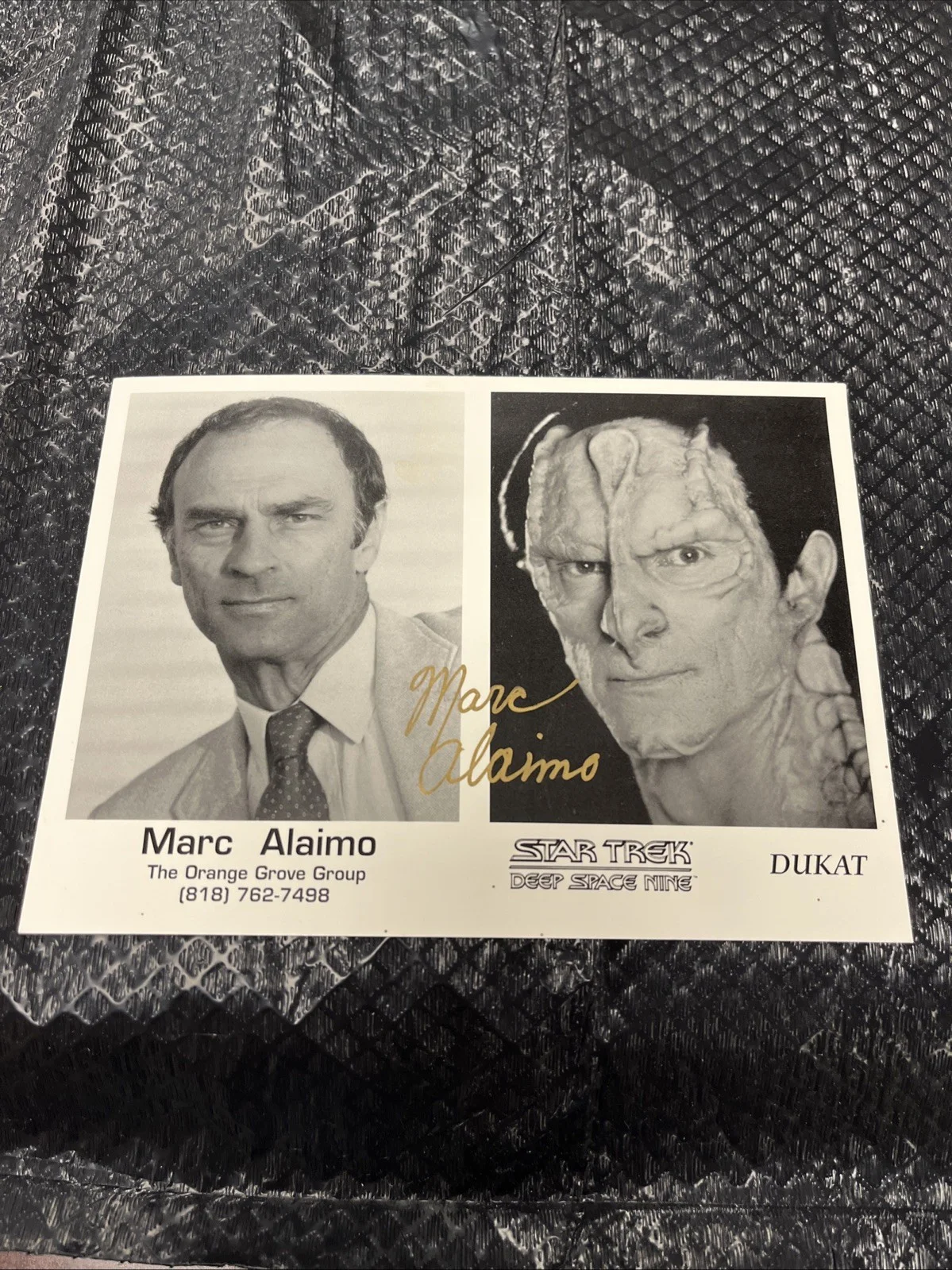 Marc Alaimo — Marc Alaimo Signed Star Trek: Deep Space Nine 8x10 Photo C Autograph JSA COA, image 3