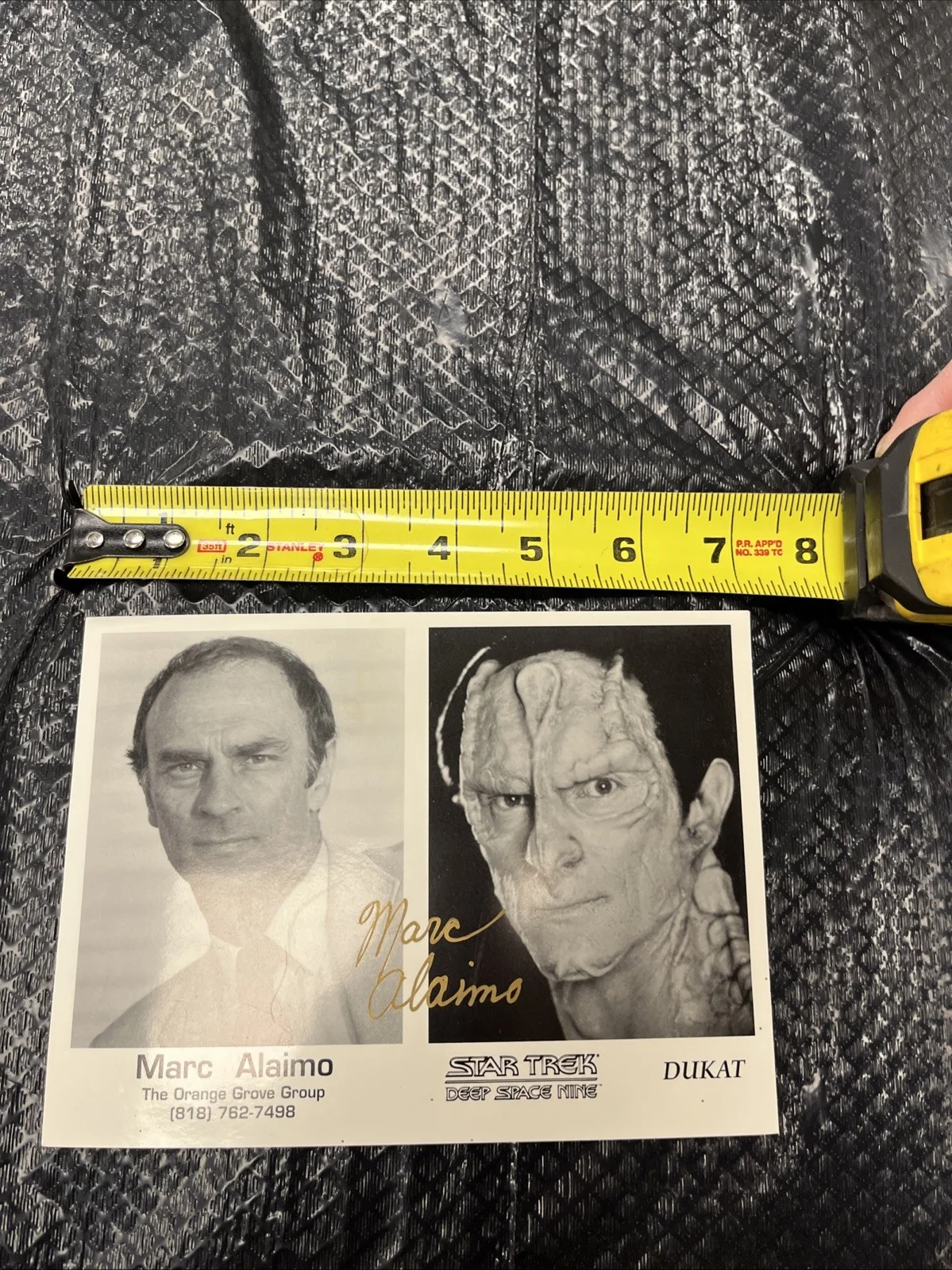 Marc Alaimo — Marc Alaimo Signed Star Trek: Deep Space Nine 8x10 Photo C Autograph JSA COA, image 5
