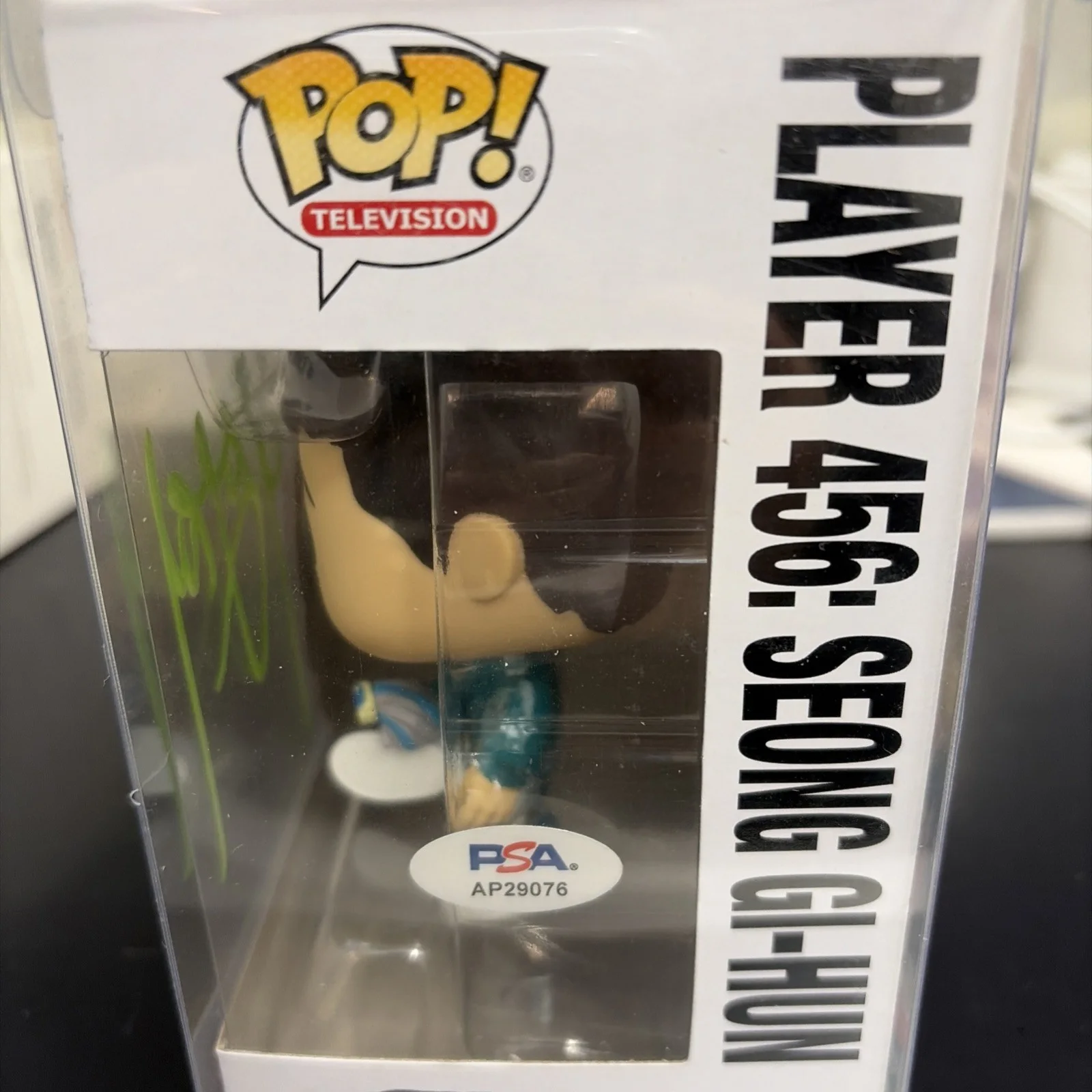 Lee Jung-Jae — Lee Jung-Jae Signed Player 456 Funko Squid Game Authentic Autograph PSA, image 2