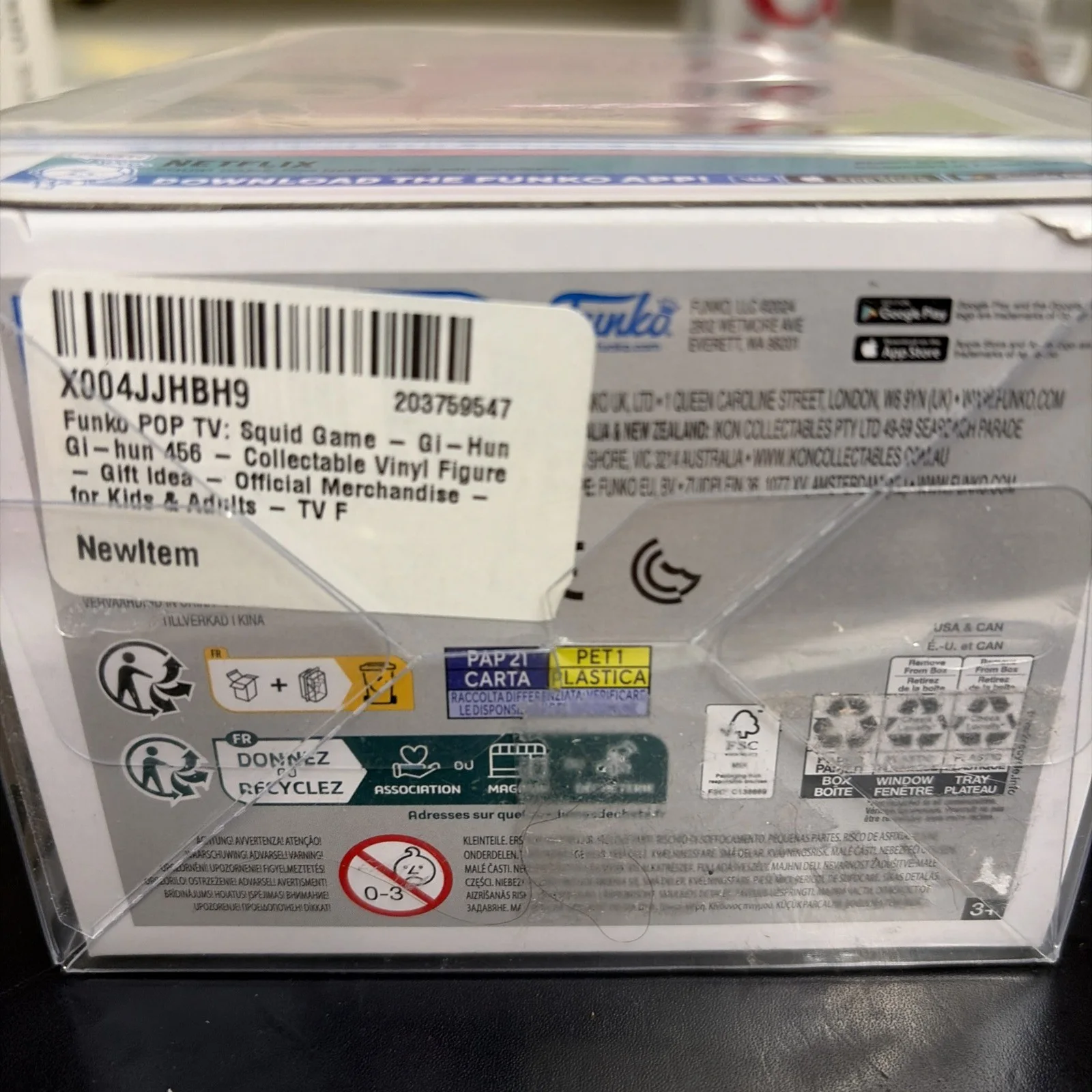 Lee Jung-Jae — Lee Jung-Jae Signed Player 456 Funko Squid Game Authentic Autograph PSA, image 4