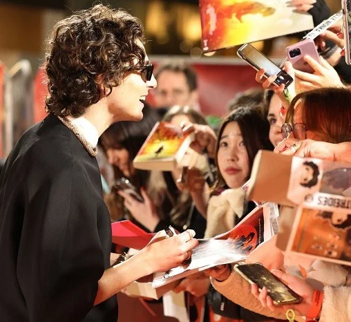 Timothée Chalamet — Timothée Chalamet Call Me By Your Name Hand Signed Autograph Photo 12x8 COA, image 2