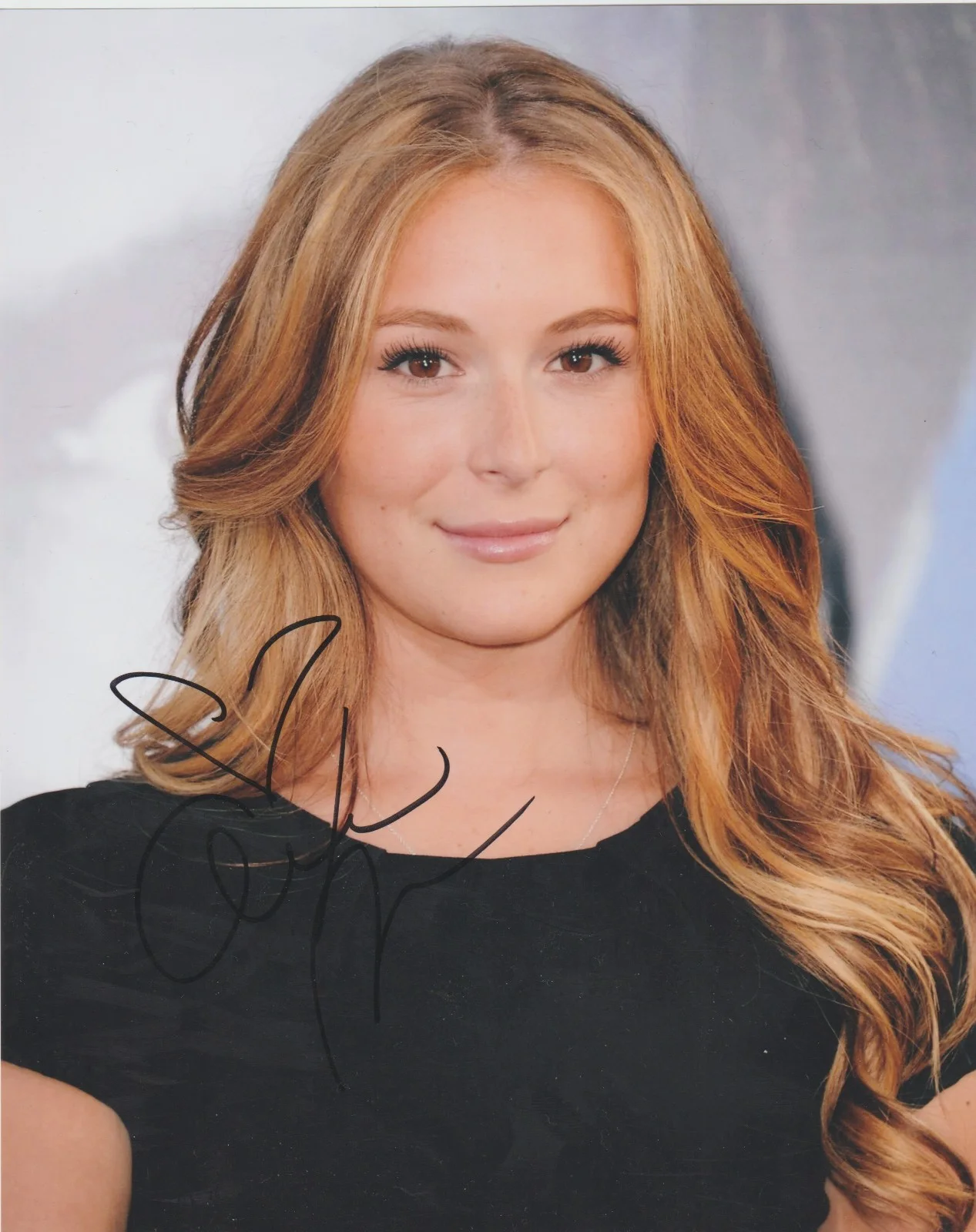 Alexa Vega — ALEXA VEGA Signed 8 x 10 CUTE Photo Autograph w/ COA PenaVega AUTO Spy Kids DWTS