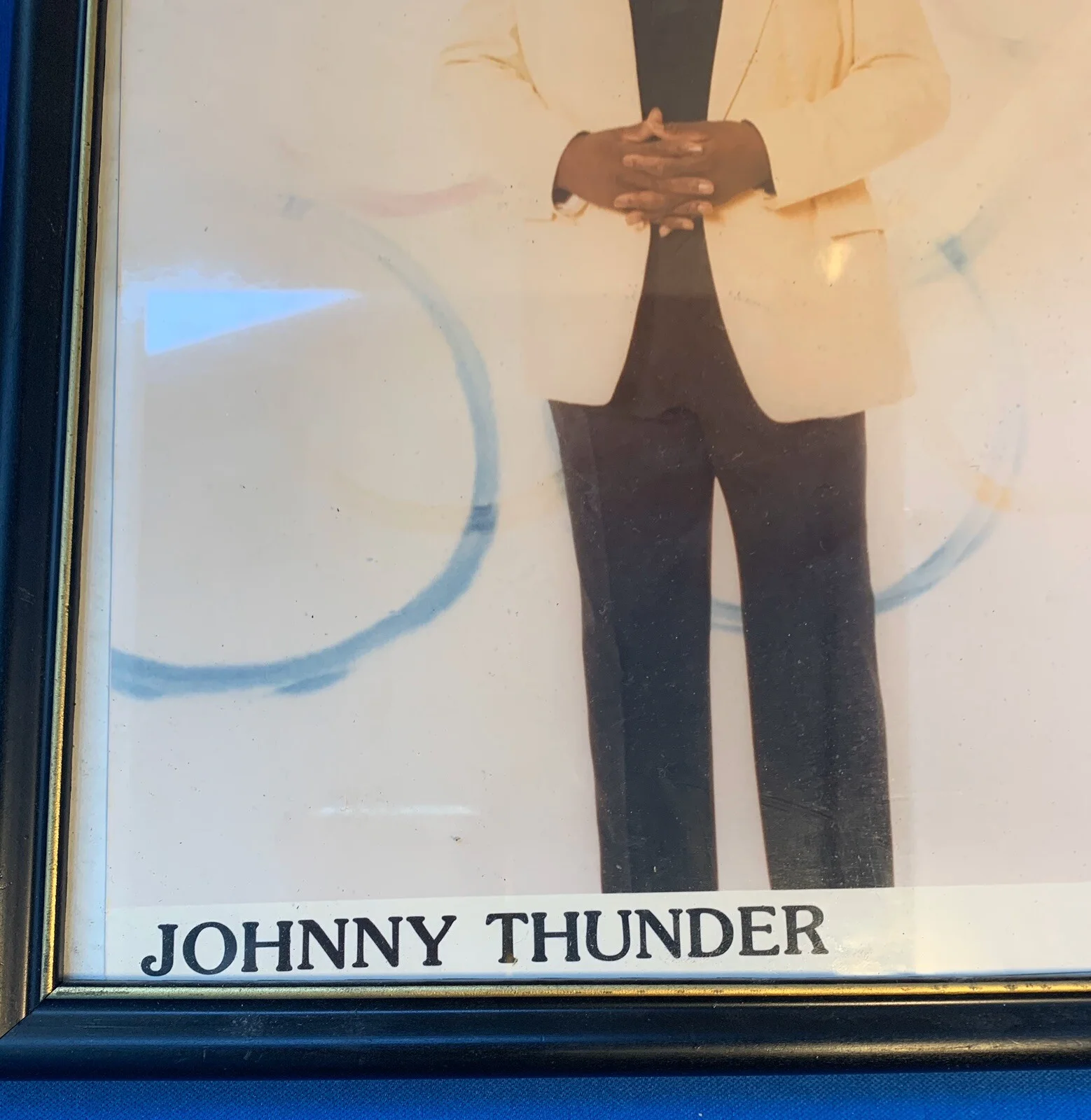 Vintage autographed Johnny Thunder signed photo, image 4