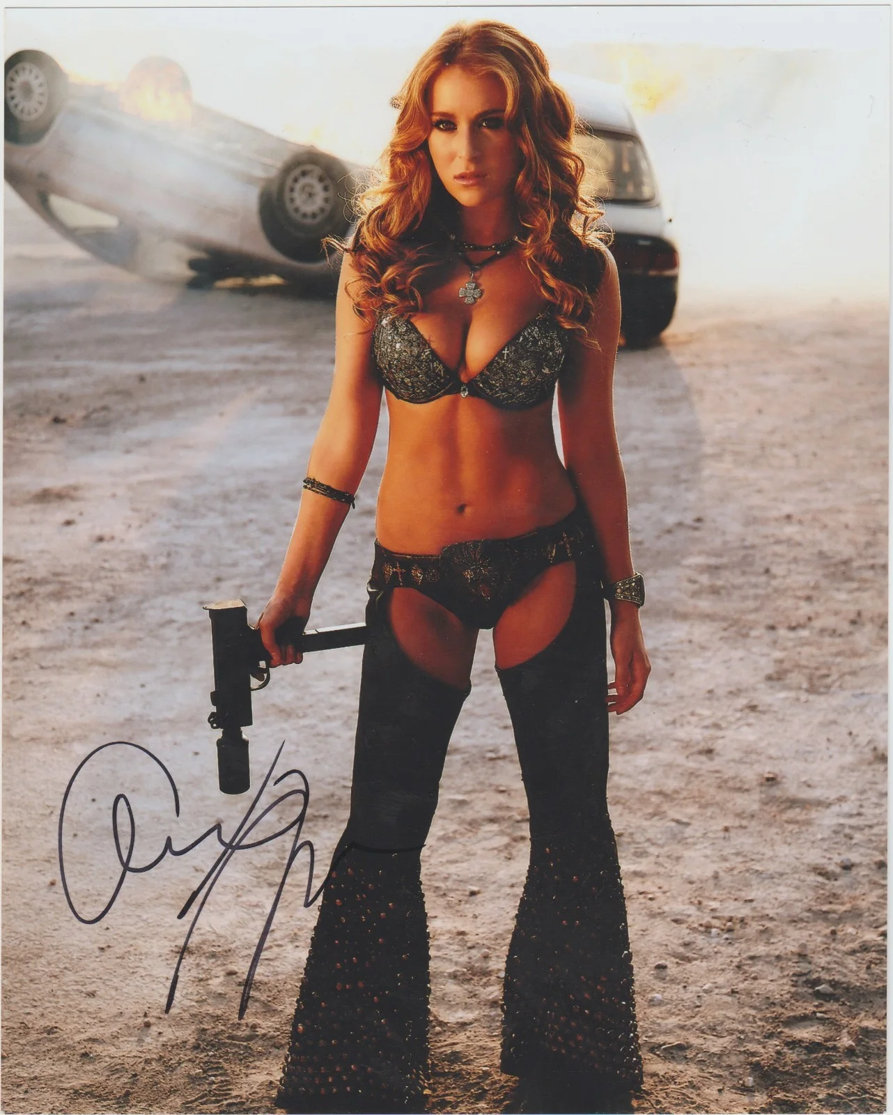 Alexa Vega — ALEXA VEGA Signed 8 x 10 SEXY "Machete Kills" Photo Autograph COA PenaVega AUTO