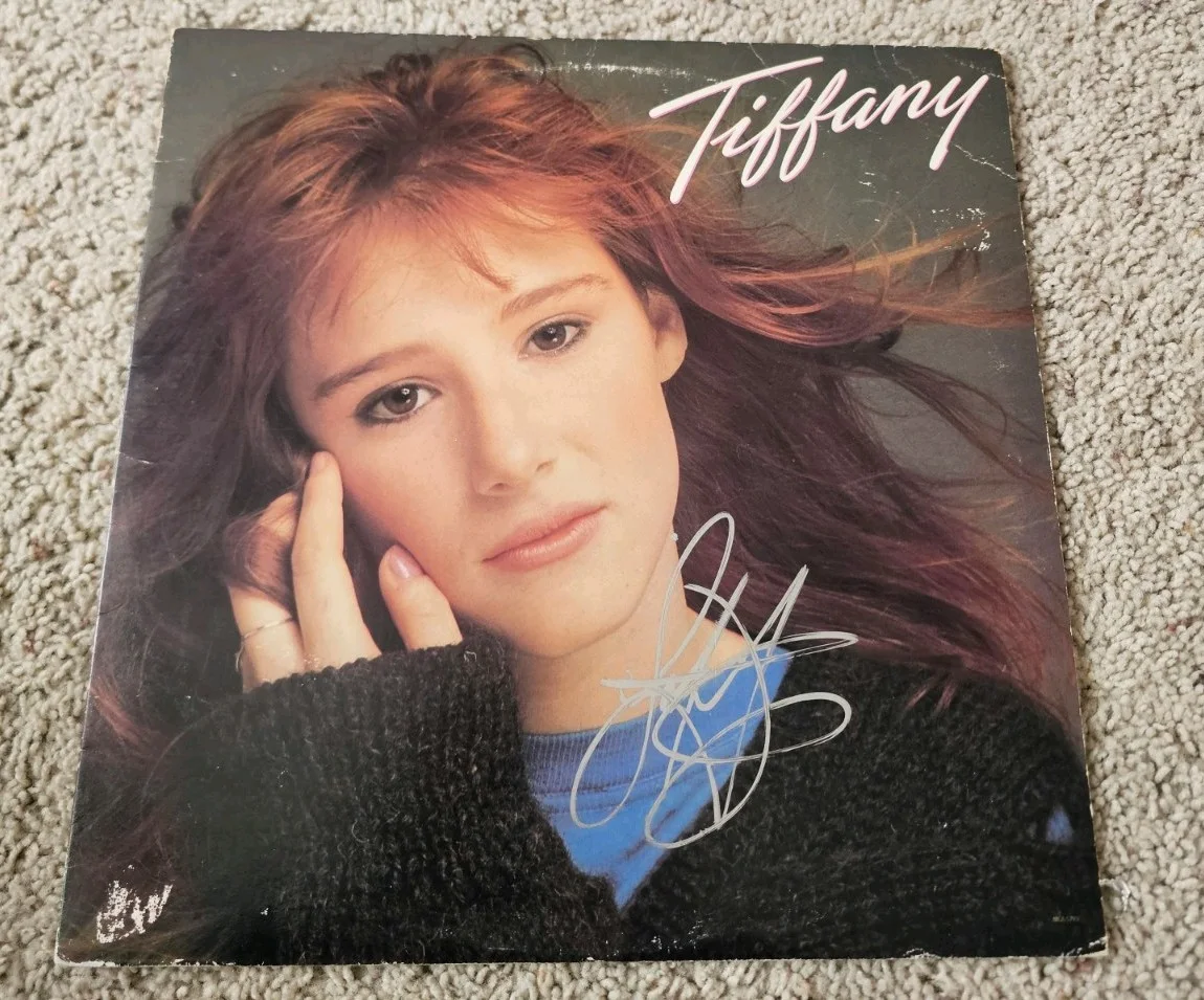Tiffany SIGNED AUTOGRAPH Self Titled Vinyl Record! RARE! Stranger Things!, image 2