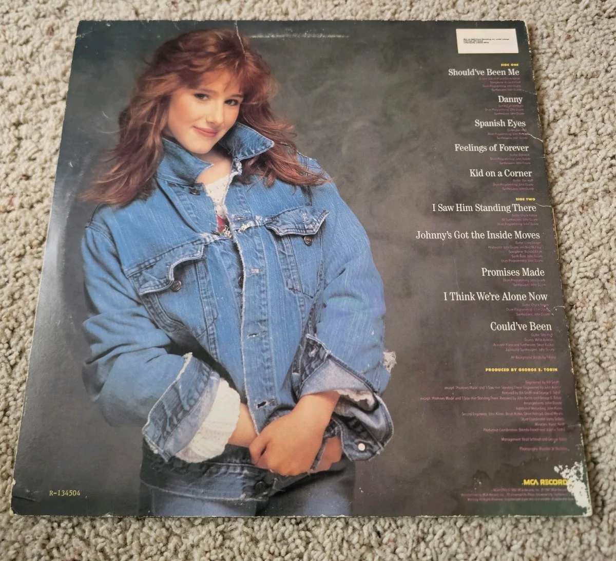 Tiffany SIGNED AUTOGRAPH Self Titled Vinyl Record! RARE! Stranger Things!, image 5