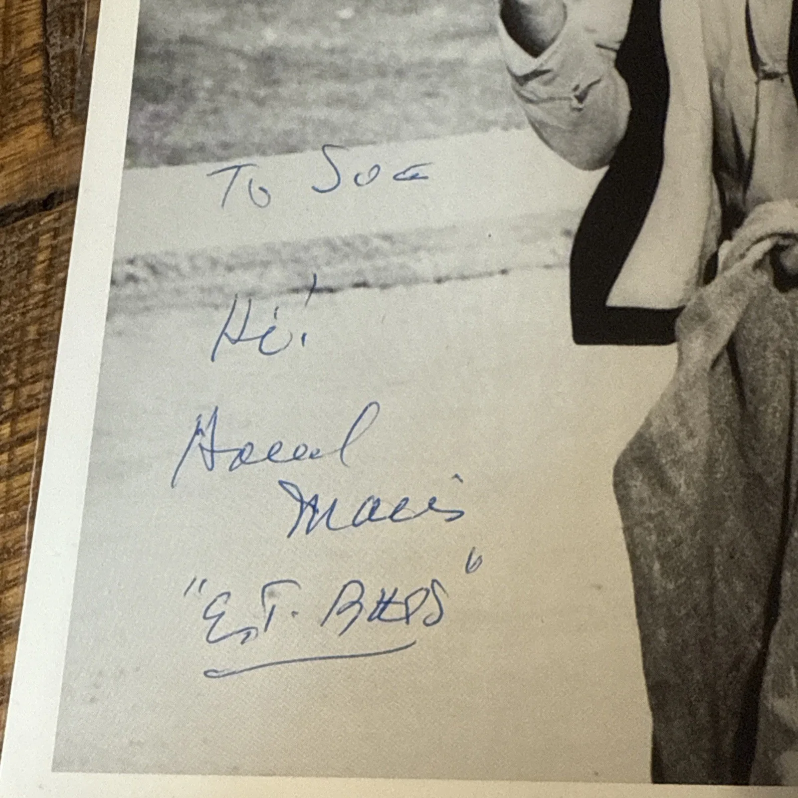 HOWARD MORRIS — HOWARD MORRIS AUTOGRAPHED PHOTO ANDY GRIFFITH ERNEST T. BASS Inscribed, image 2