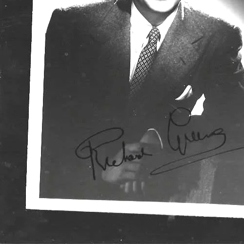 Original 1930's hand signed 5 x 7 photo Richard Greene, изображение 2