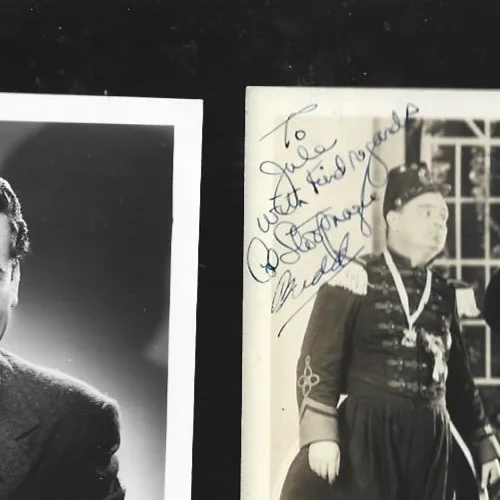 Original 1930's hand signed 5 x 7 photo Colonel Stoopnagle (F Chase Taylor), image 2