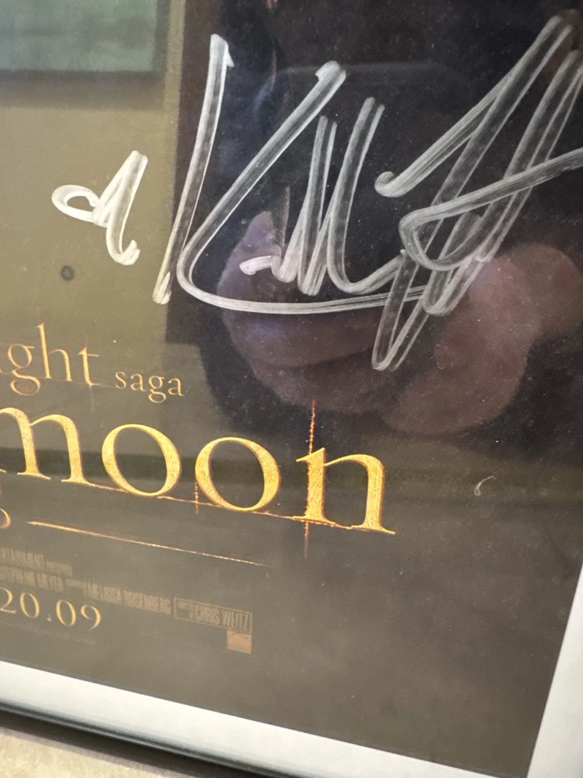 Cast Members — AUTOGRAPHED SIGNED Movie Framed POSTER. The Twilight Saga New Moon - NO RESERVE, изображение 4