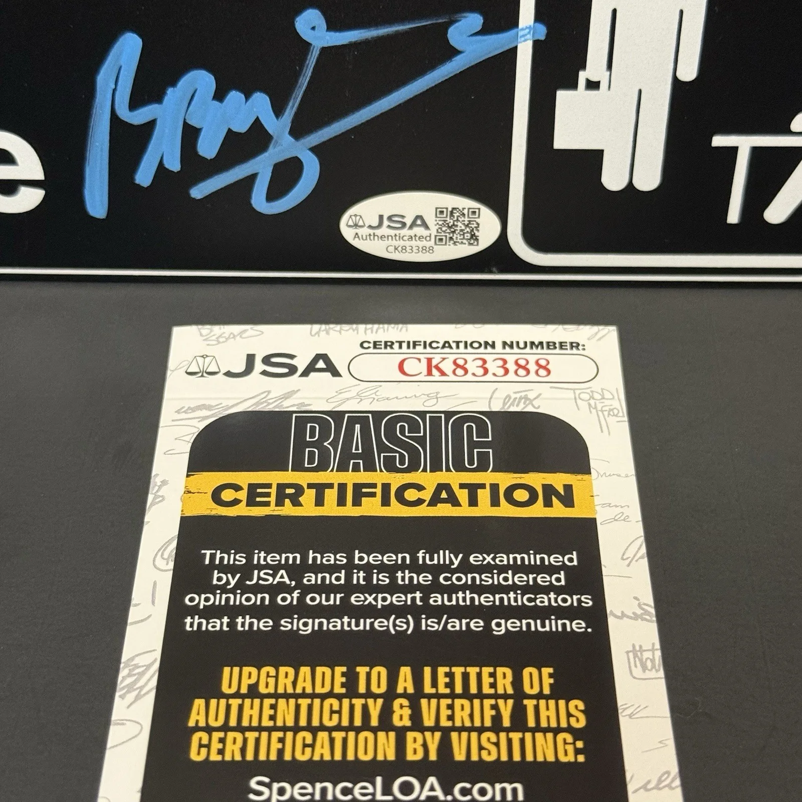 Brian Baumgartner — Brian Baumgartner Signed The Office Kevin Malone Autographed Sign JSA COA, image 3