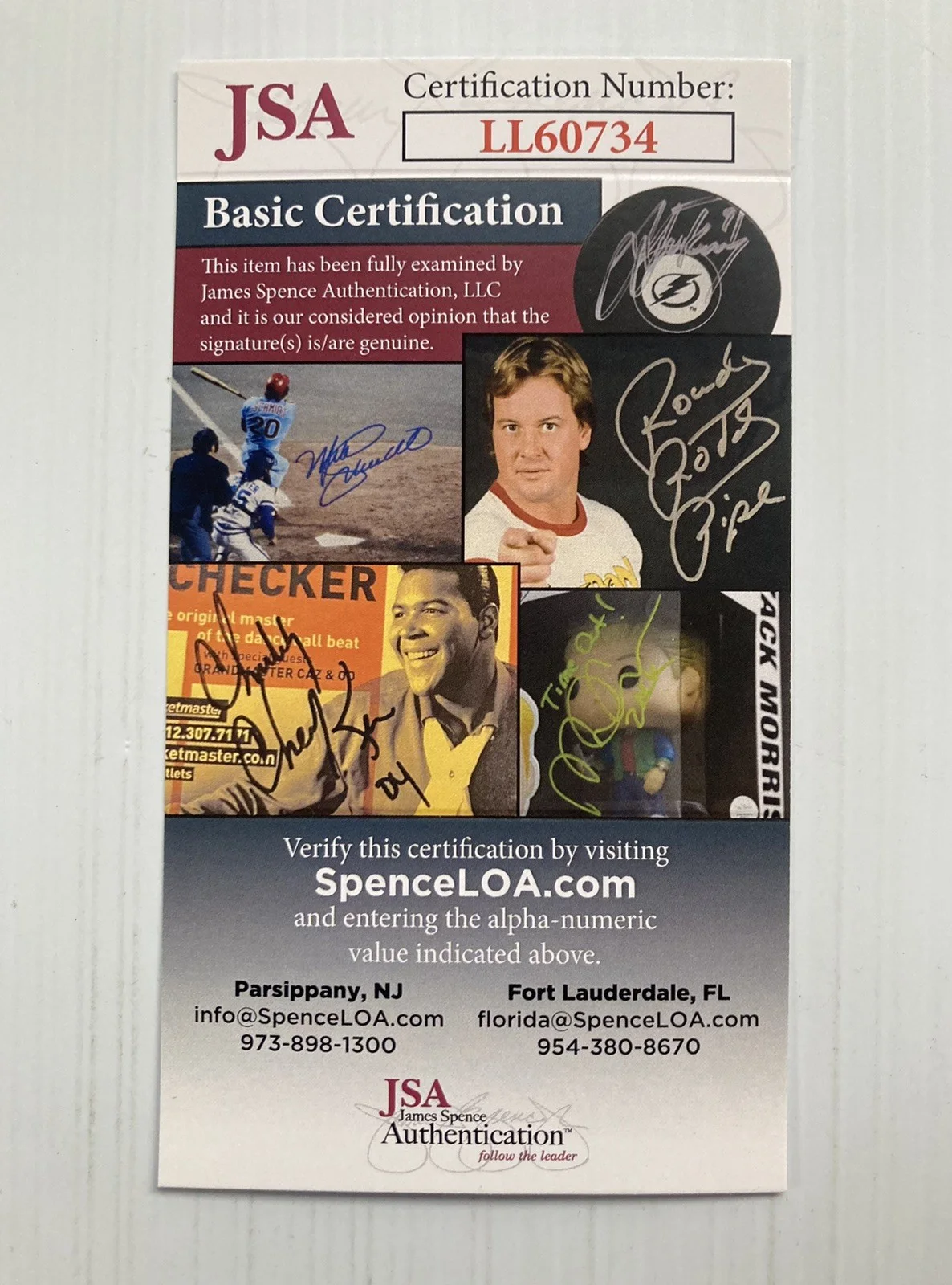 Bill Conti — For Your Eyes Only Bill Conti Signed Autograph 3x5 Index Card - JSA - FREE S&H!, изображение 4